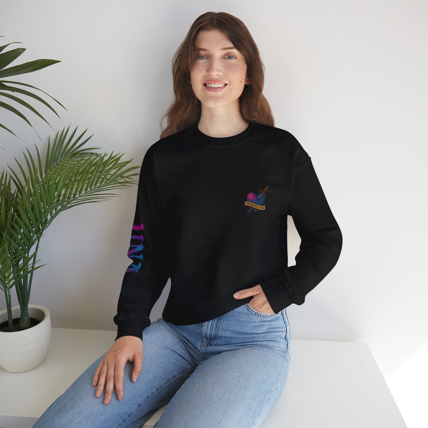The Bi-Polar EP 10th Year Anniversary Crewneck Sweatshirt - You're Not Alone Collection