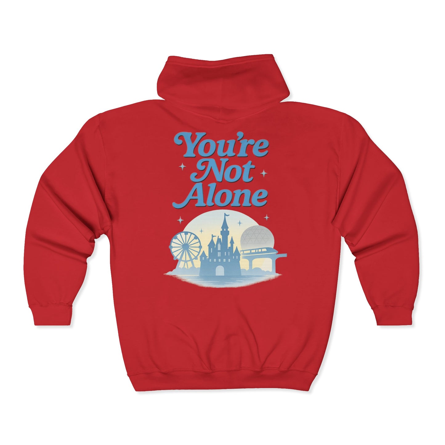 Dreamland Full Zip Up Hoodie