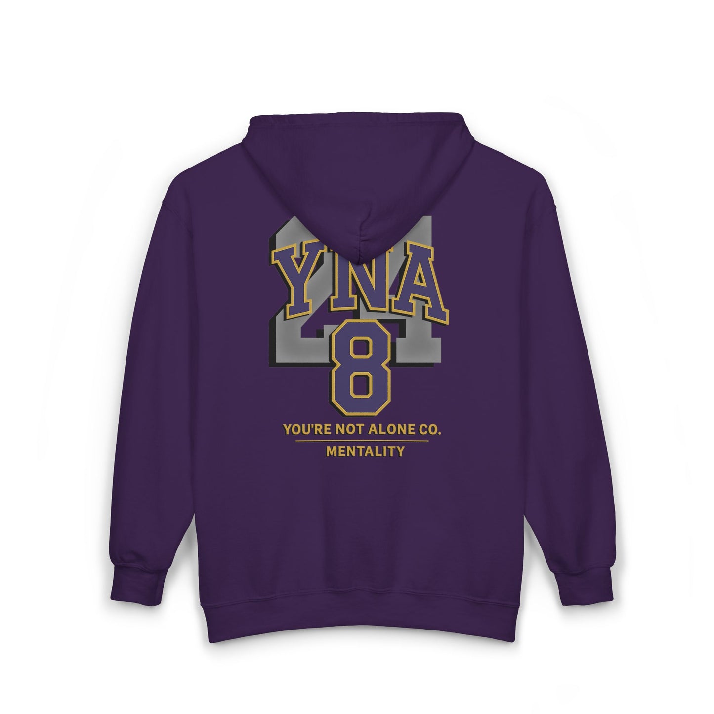Mentality Full Zip Up Hooded Sweatshirt