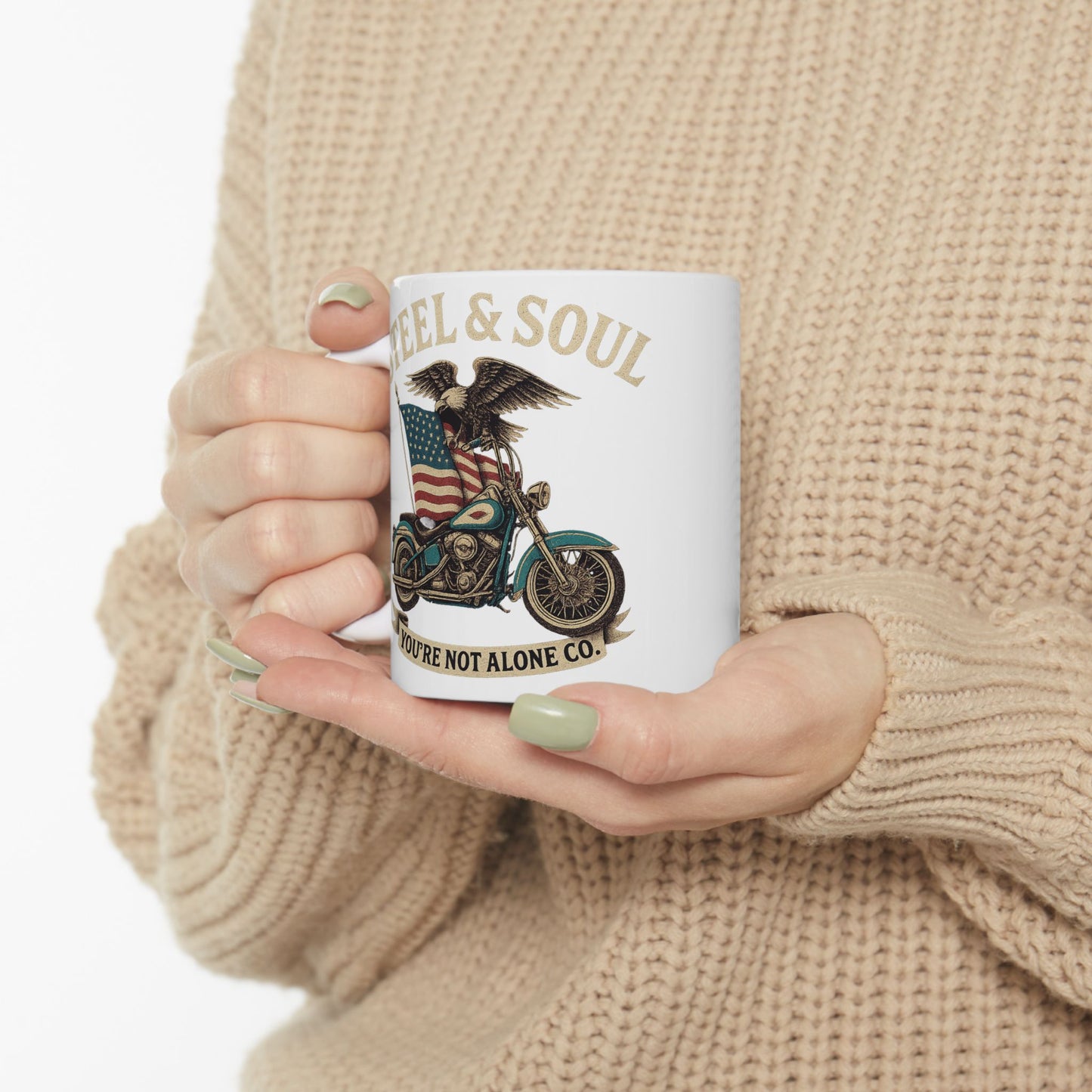 FREAKYTAIL Steel & Soul Mug | For Coffee Lovers
