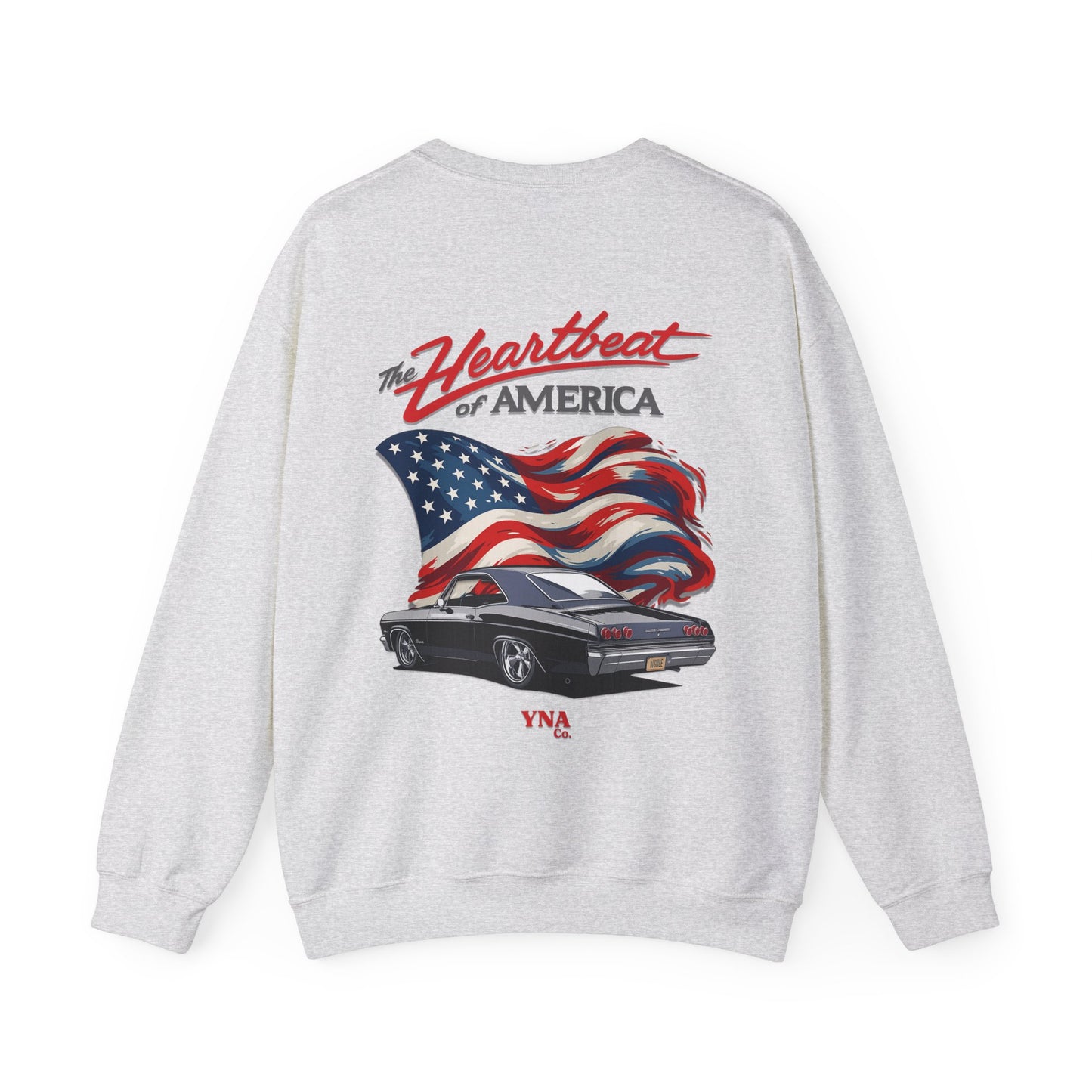 The Heartbeat of America Crewneck Sweatshirt