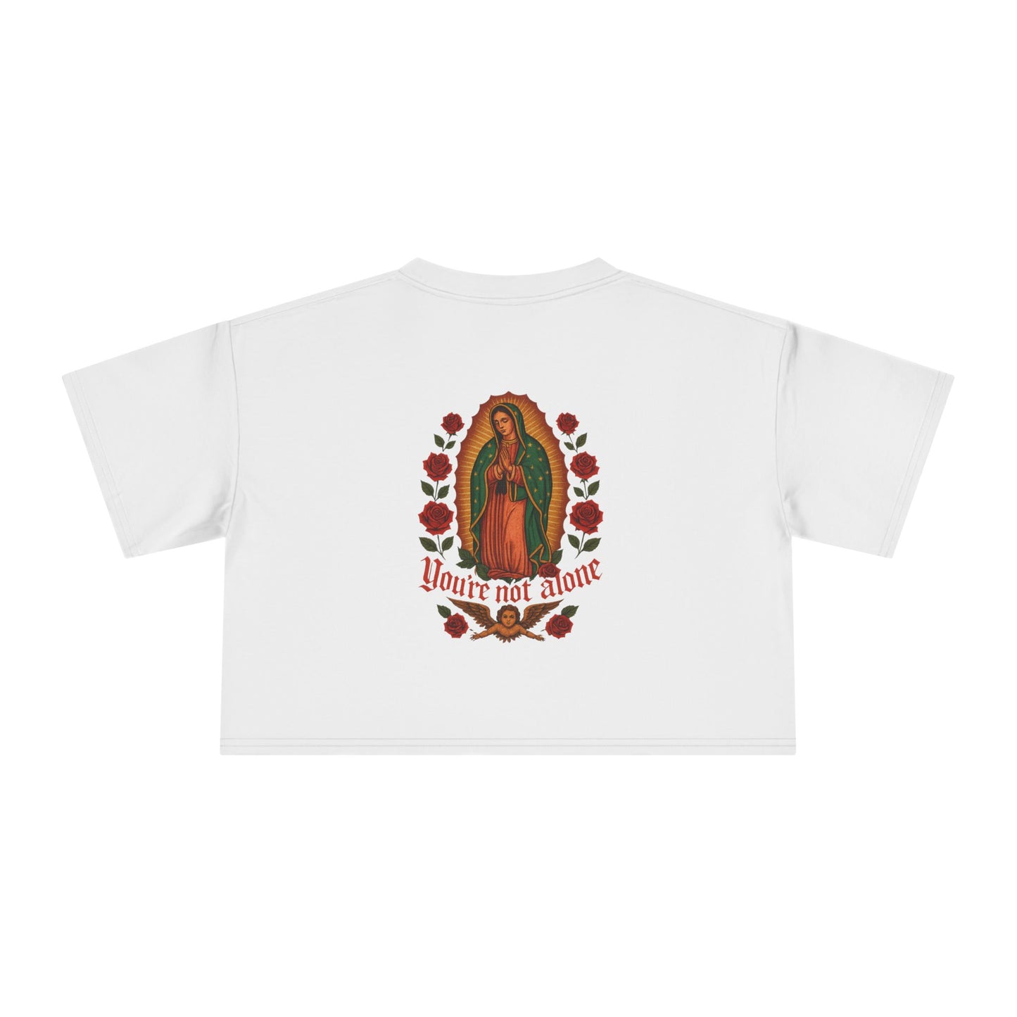 Lady of Guadalupe Women's Crop Tee
