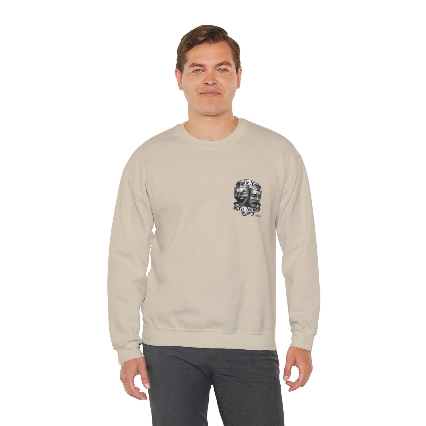 Smile Now, Cry Never Crewneck Sweatshirt