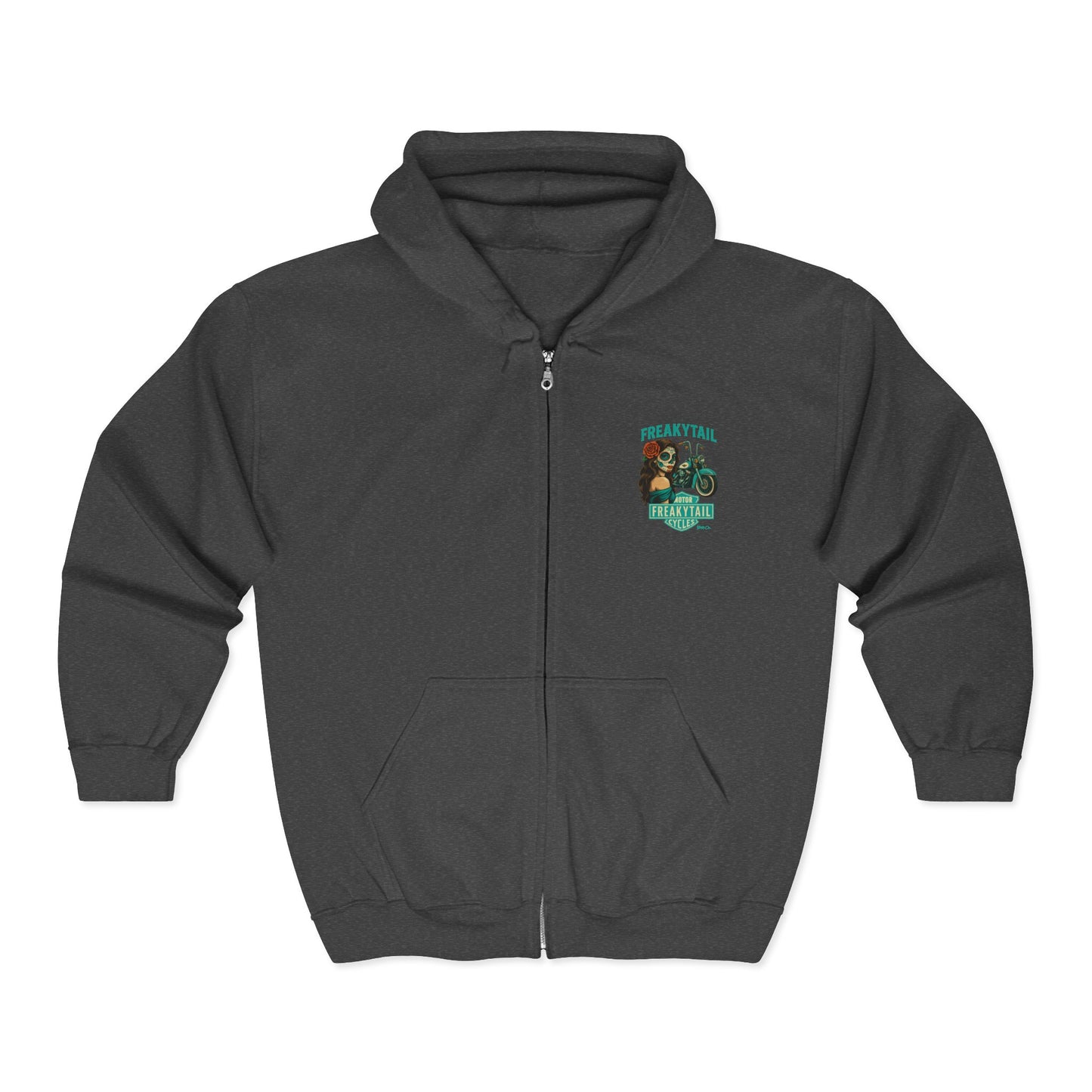 YNA x FREAKYTAIL Dias De Los Muertos  Full Zip Up Hoodie