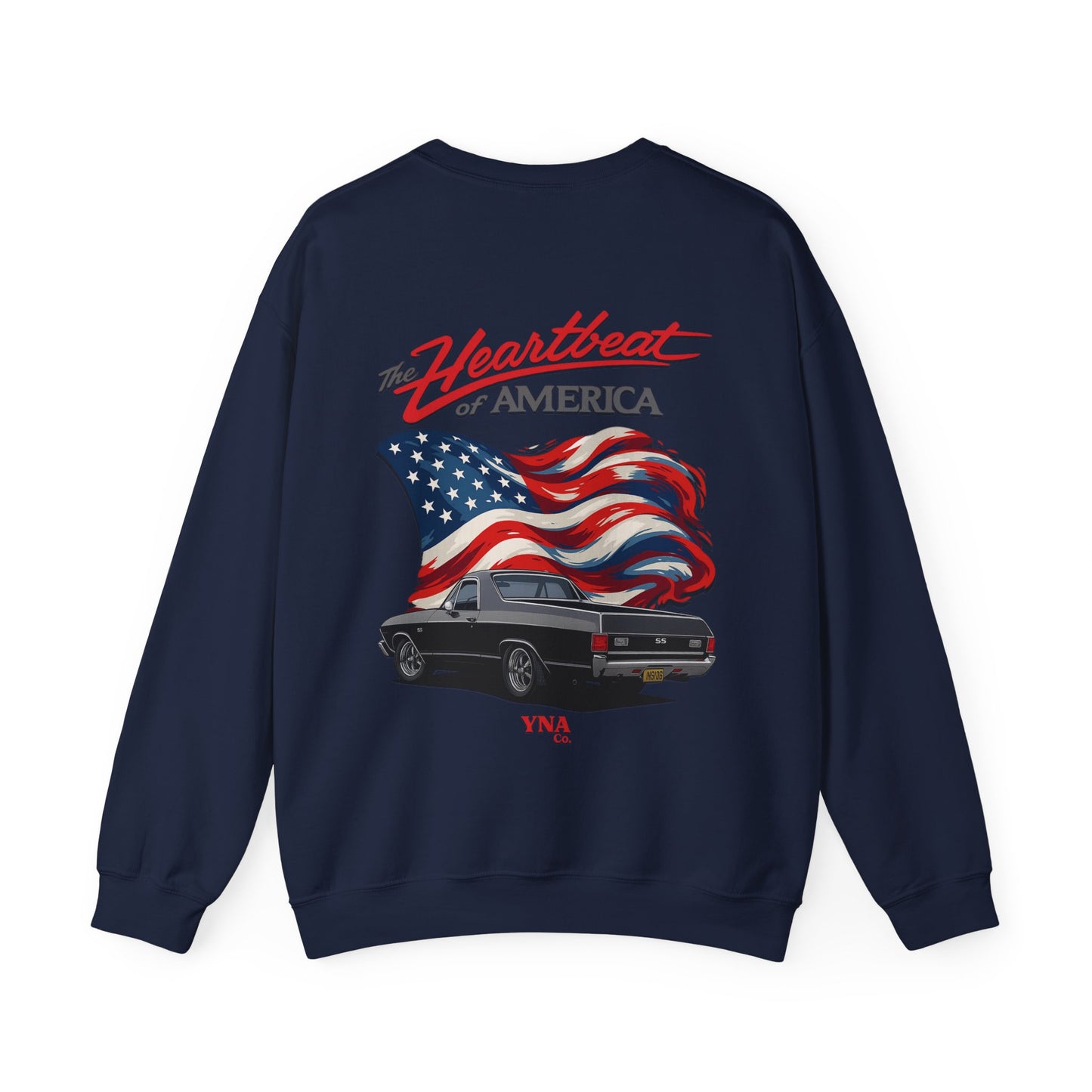 The Heartbeat of America II Crewneck Sweatshirt