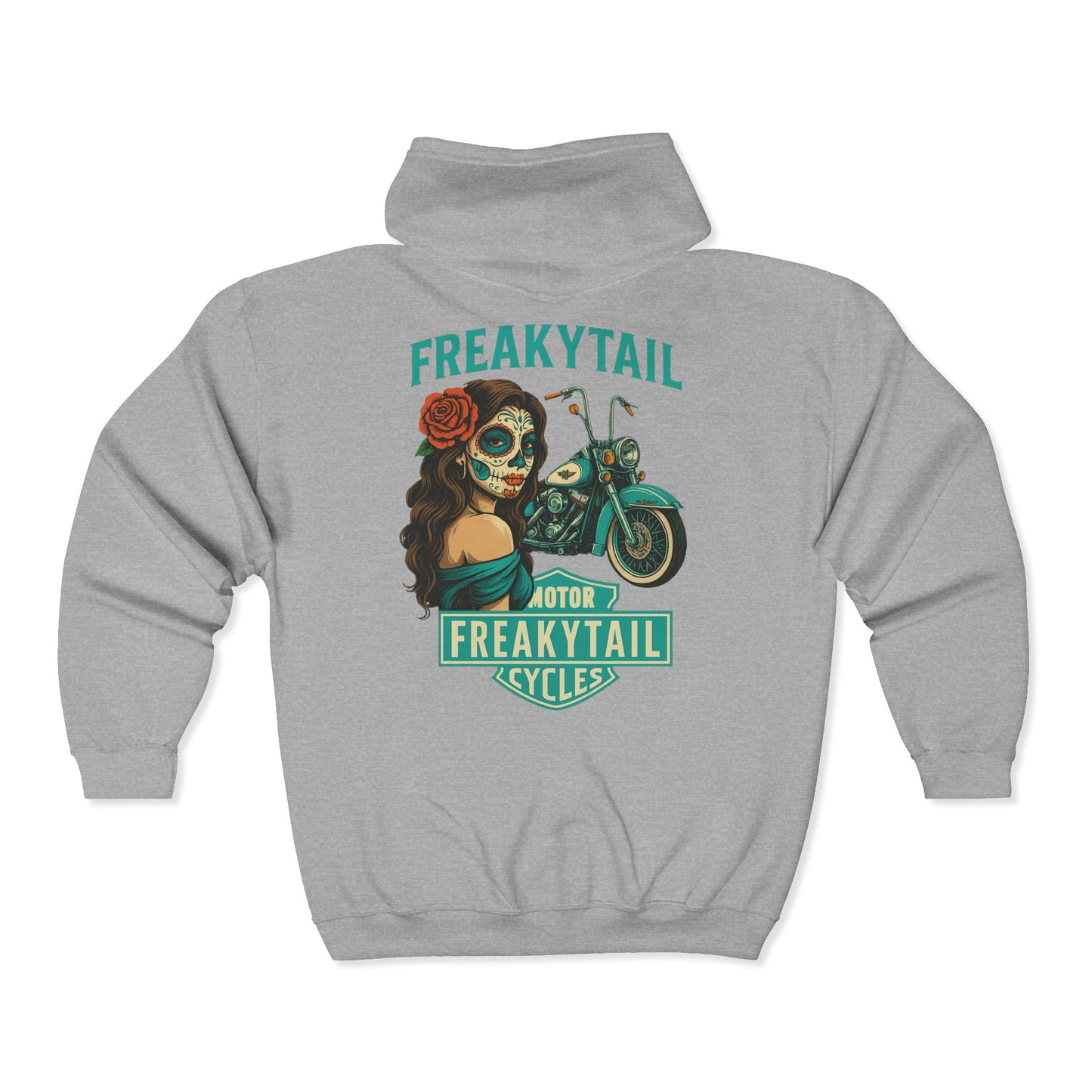 YNA x FREAKYTAIL Dias De Los Muertos Full Zip Up Hoodie