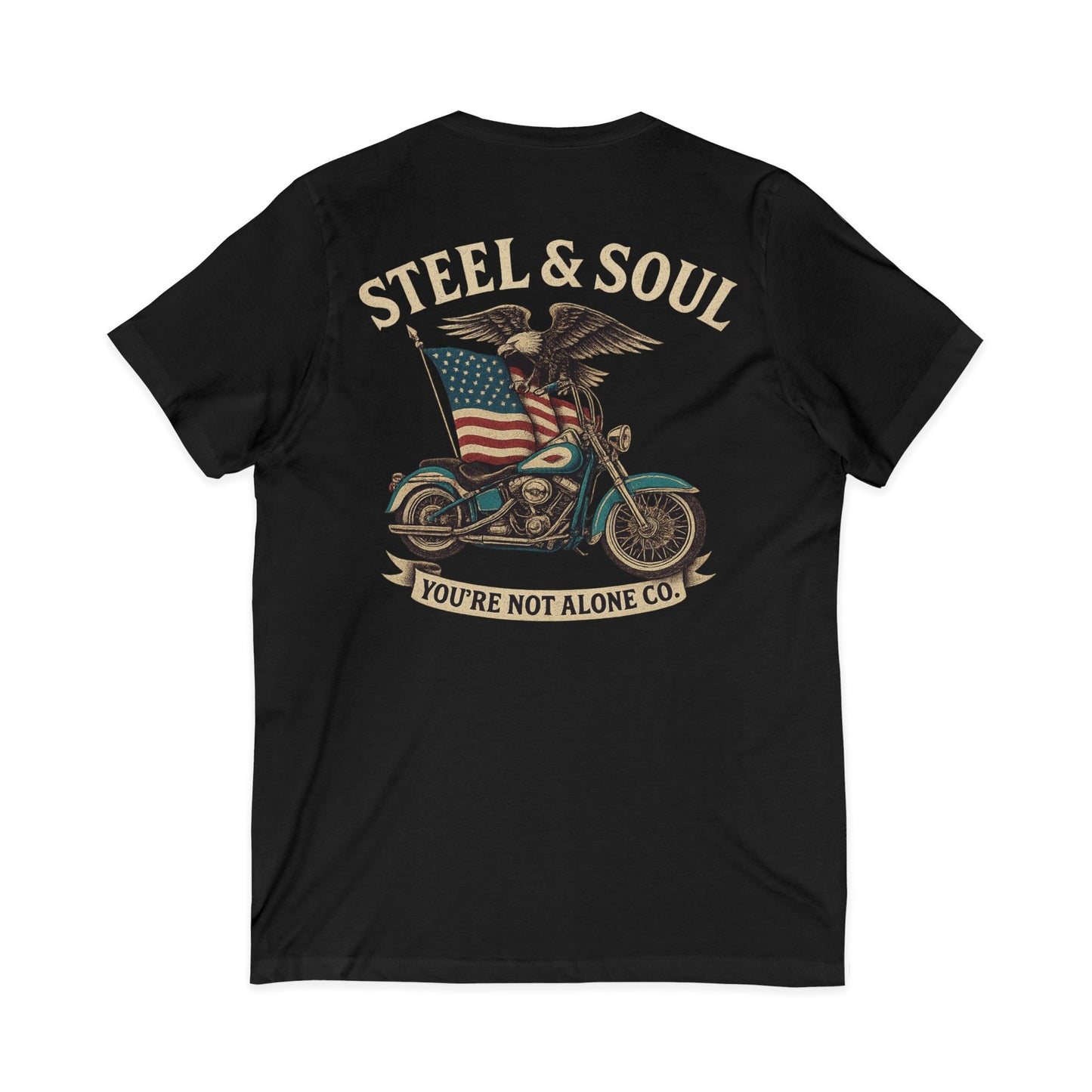 Steel & Soul Women's V-Neck Tee
