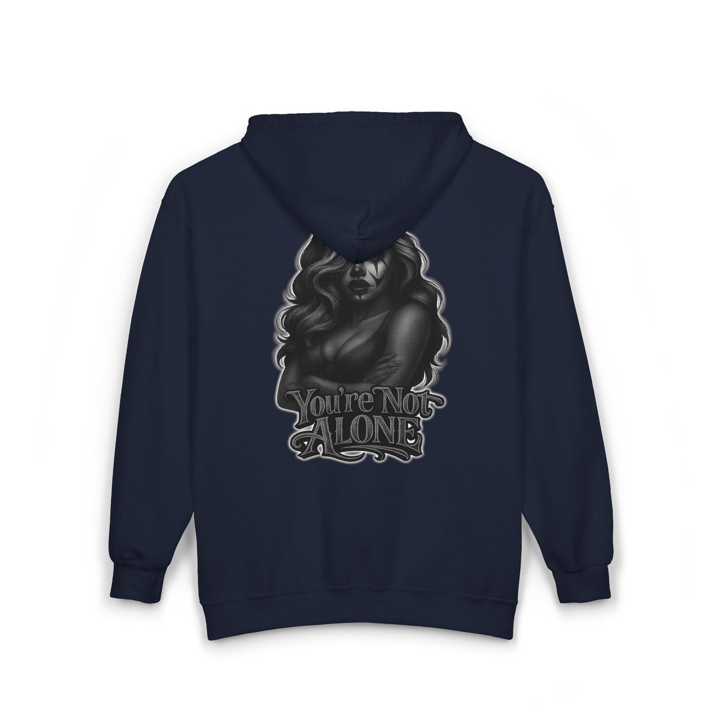 Loca Full Zip Up Hooded Sweatshirt