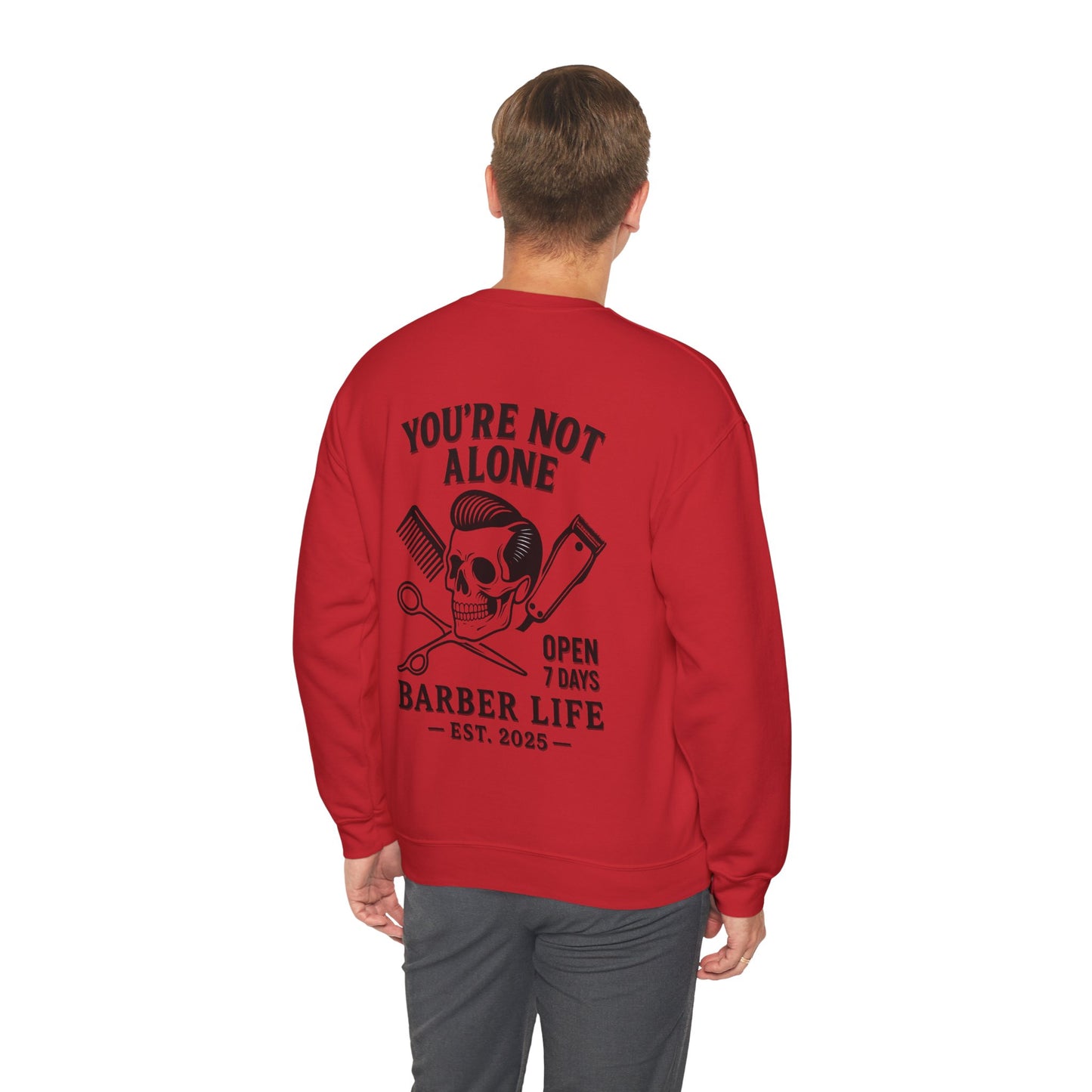 Barber Life Crewneck Sweatshirt