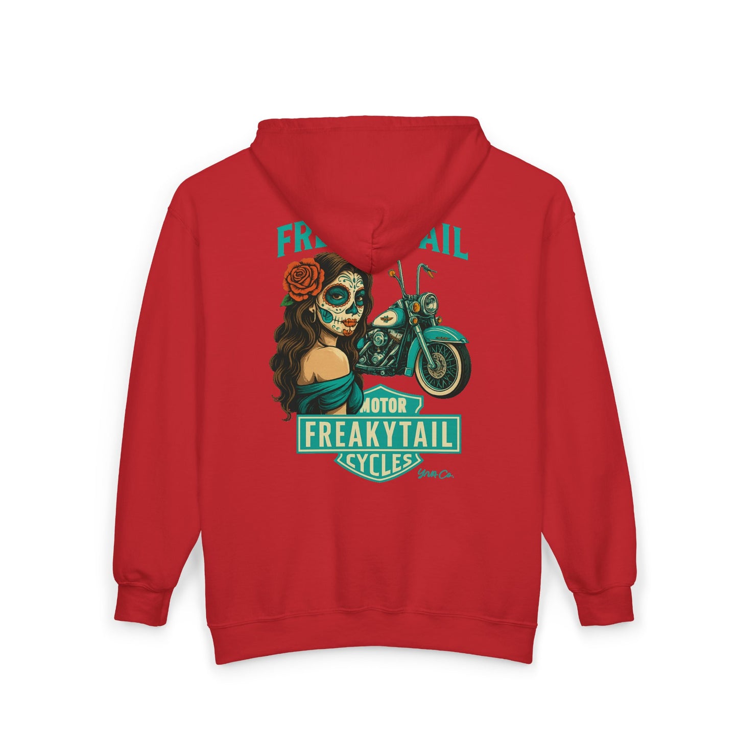 YNA x FREAKYTAIL Dias De Los Muertos  Full Zip Up Hoodie