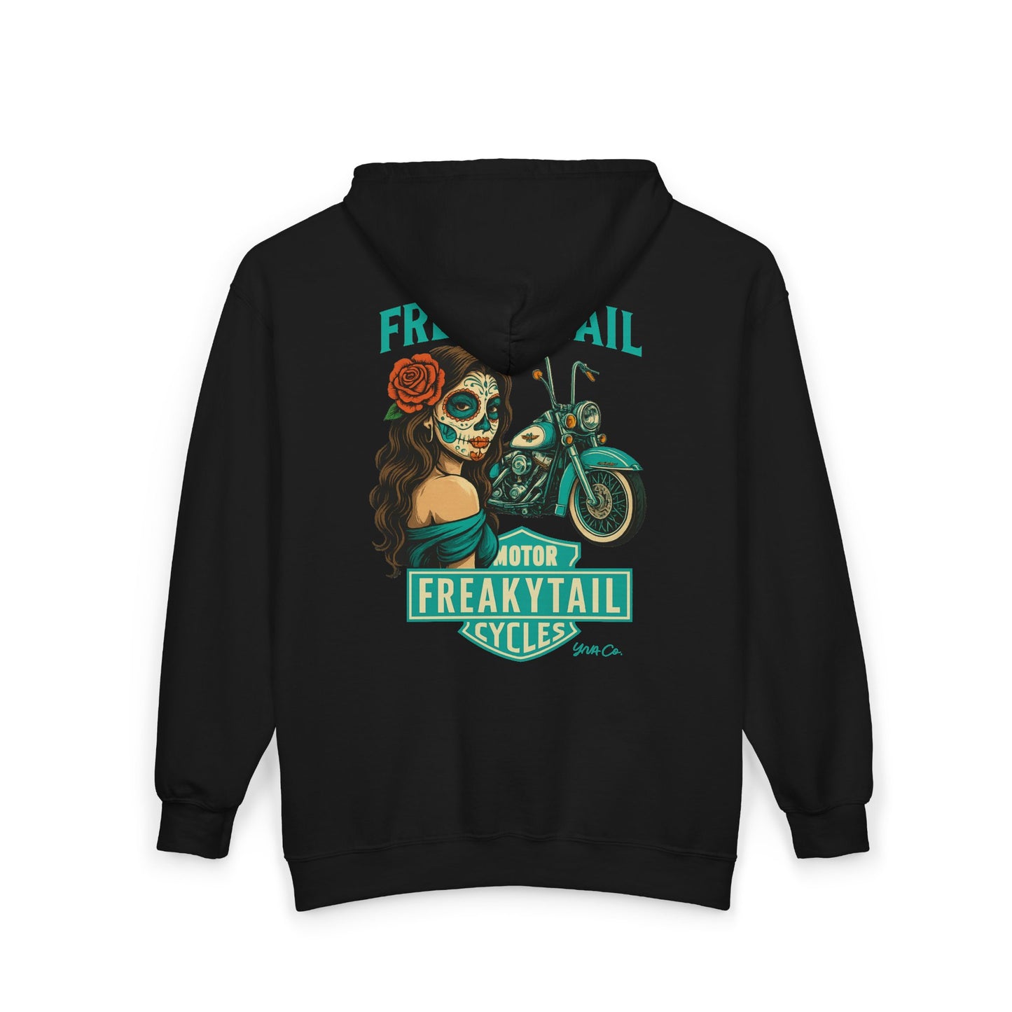 YNA x FREAKYTAIL Dias De Los Muertos  Full Zip Up Hoodie