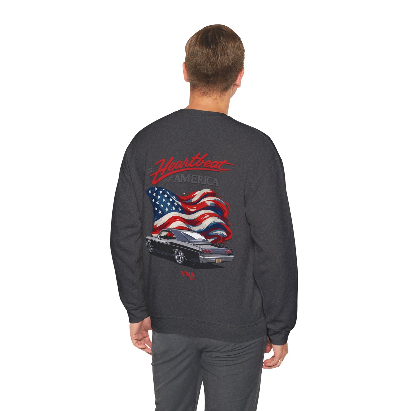 The Heartbeat of America Crewneck Sweatshirt
