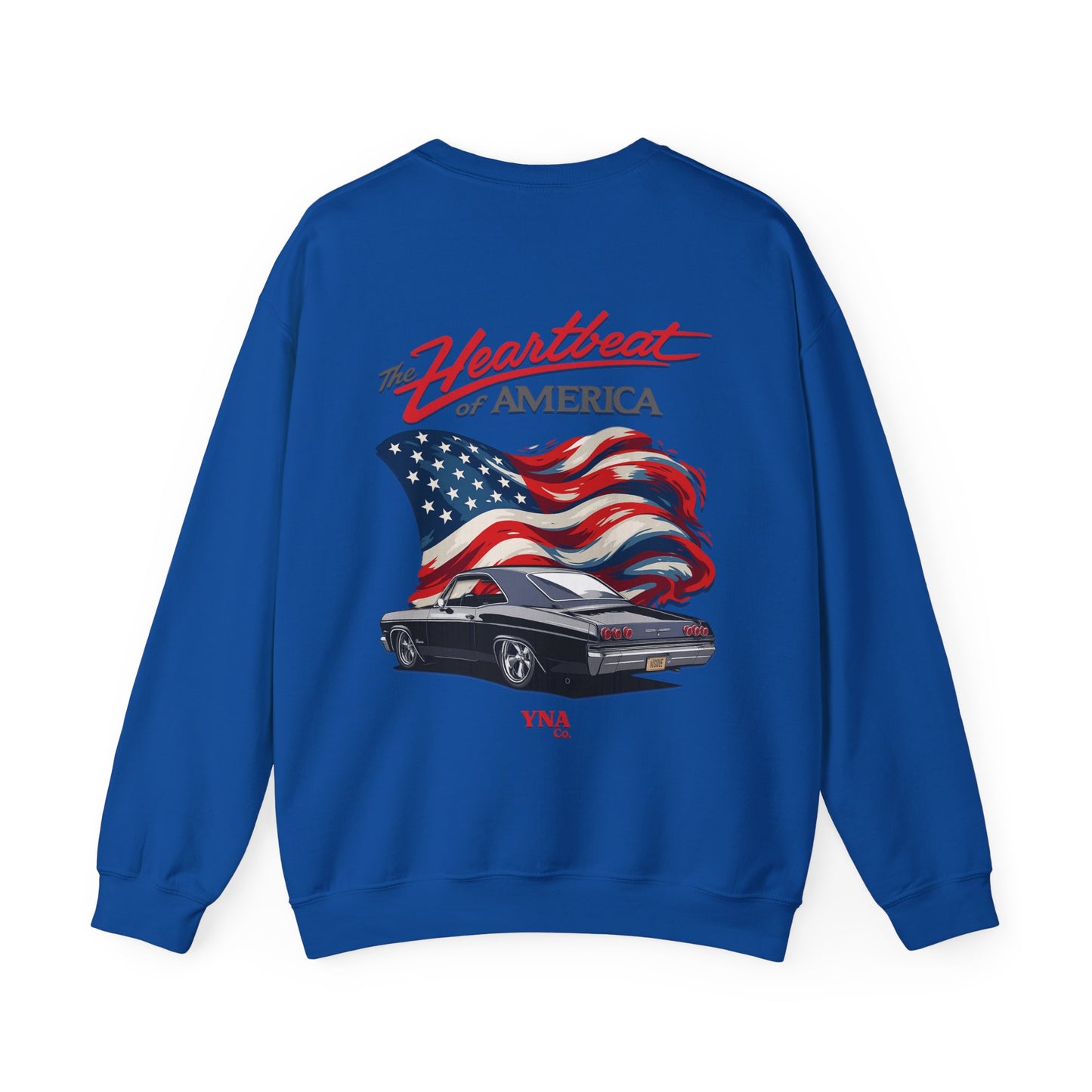 The Heartbeat of America Crewneck Sweatshirt