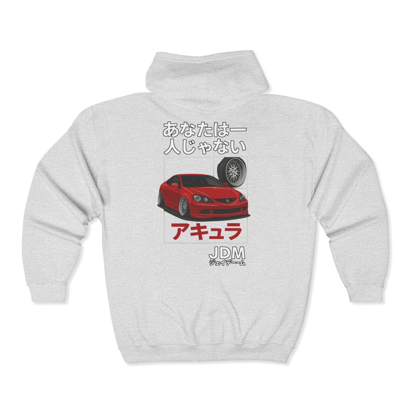 JDM Full Zip Up Hoodie