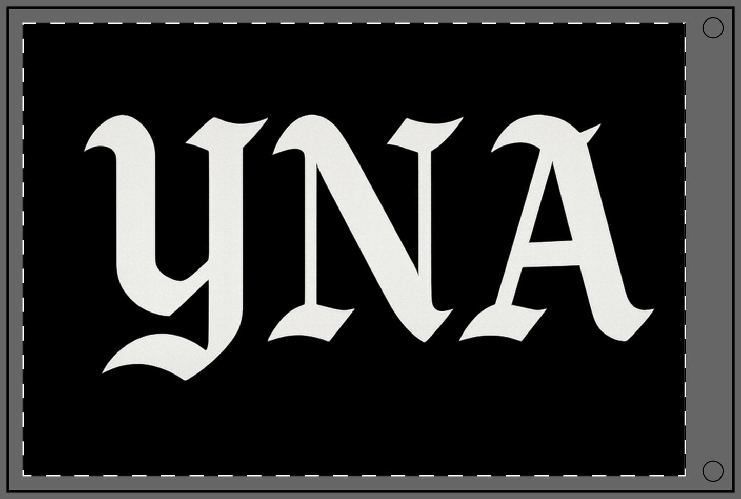 YNA Double Sided Flag