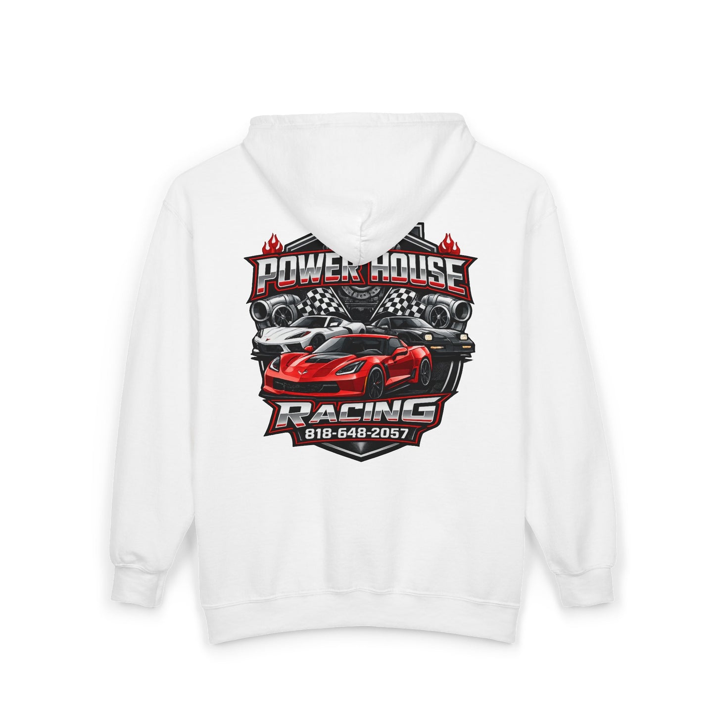 Power House Racing Full Zip Up Hoodie (Variant 2)