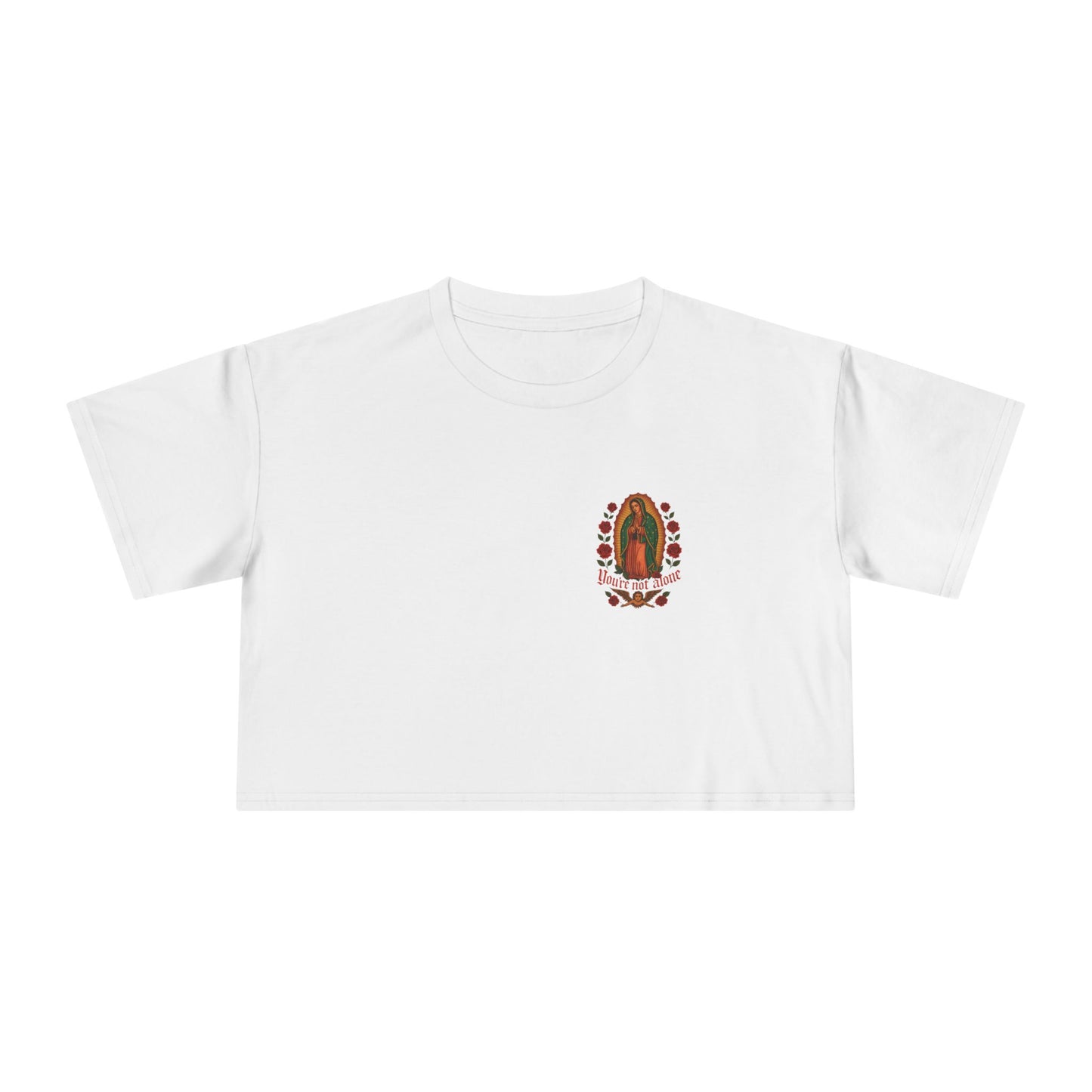 Lady of Guadalupe Women's Crop Tee