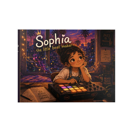 "Sophia the Little Beat Maker" Hardcover Photo Kids Book