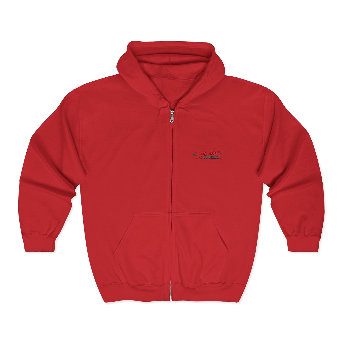 The Heartbeat of America IV Full Zip Up Hoodie