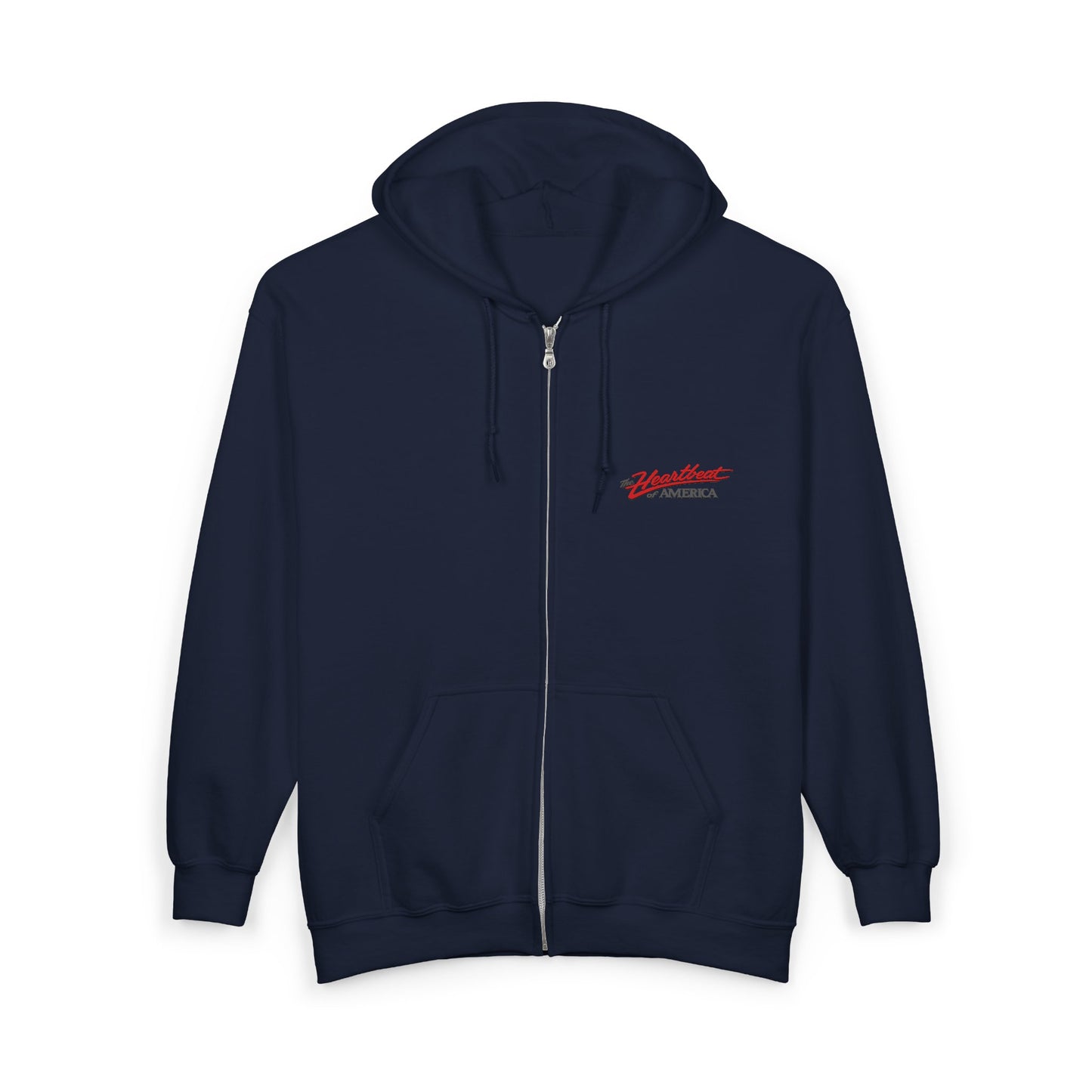 The Heartbeat of America III Full Zip Up Hoodie