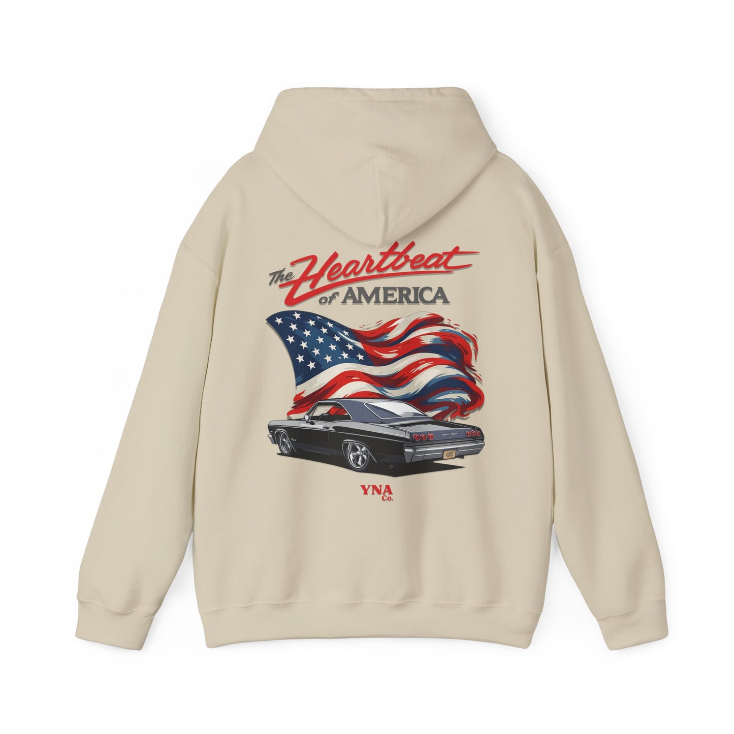 The Heartbeat of America Hoodie