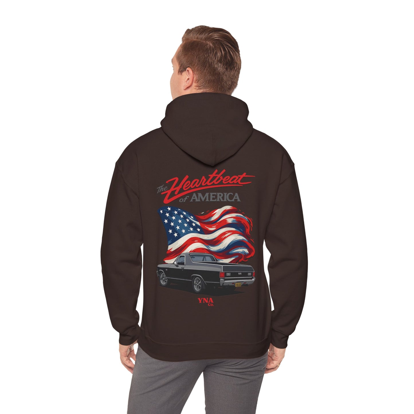 The Heartbeat of America II Hoodie
