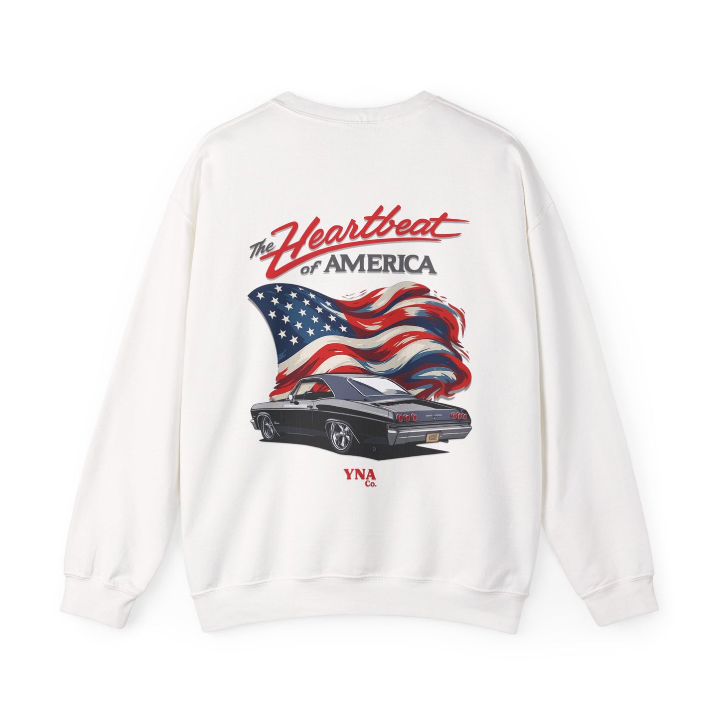 The Heartbeat of America Crewneck Sweatshirt