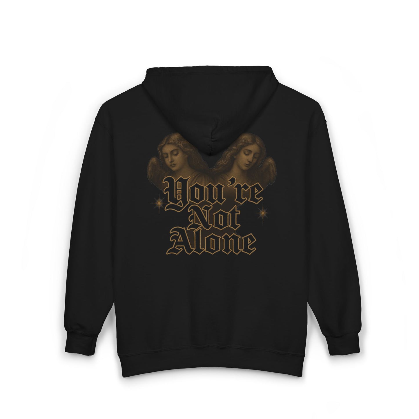 Angels Full Zip Up Hooded Sweatshirt
