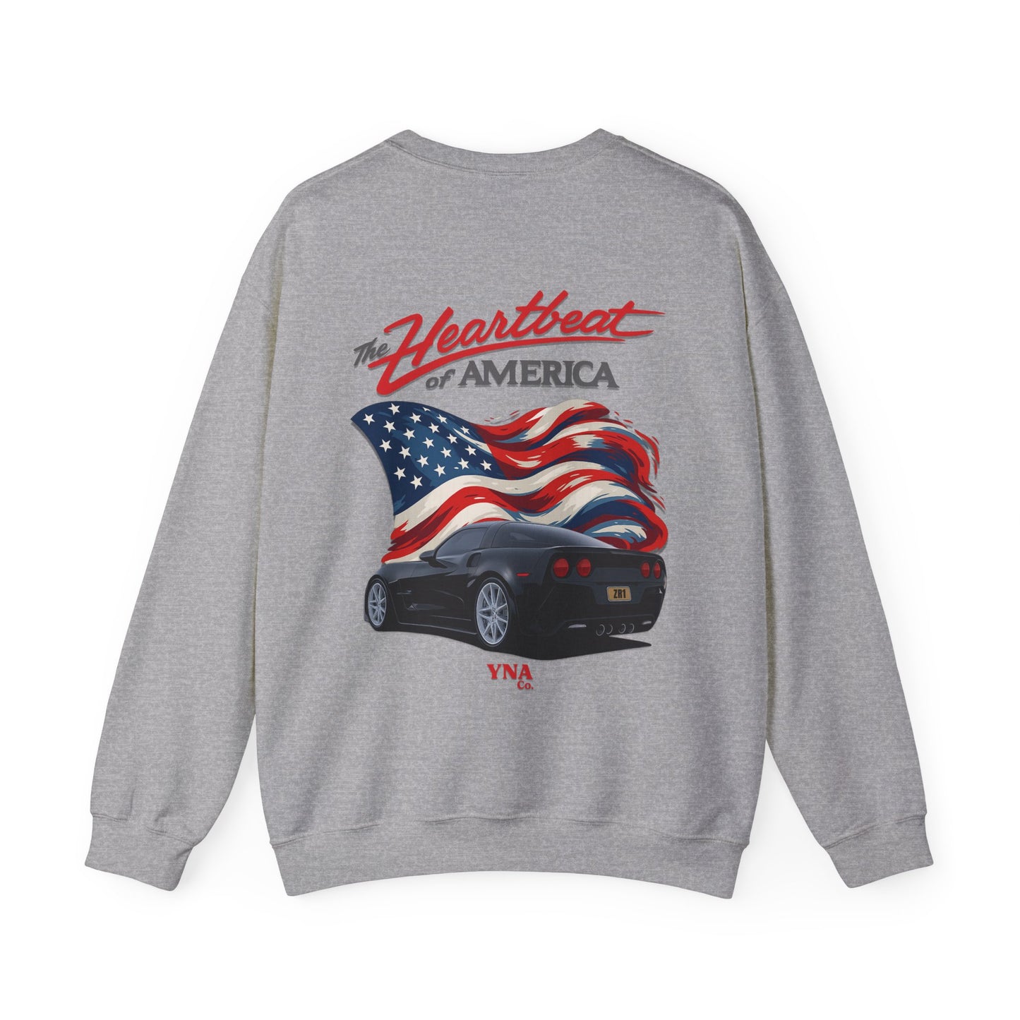 The Heartbeat of America III Crewneck Sweatshirt