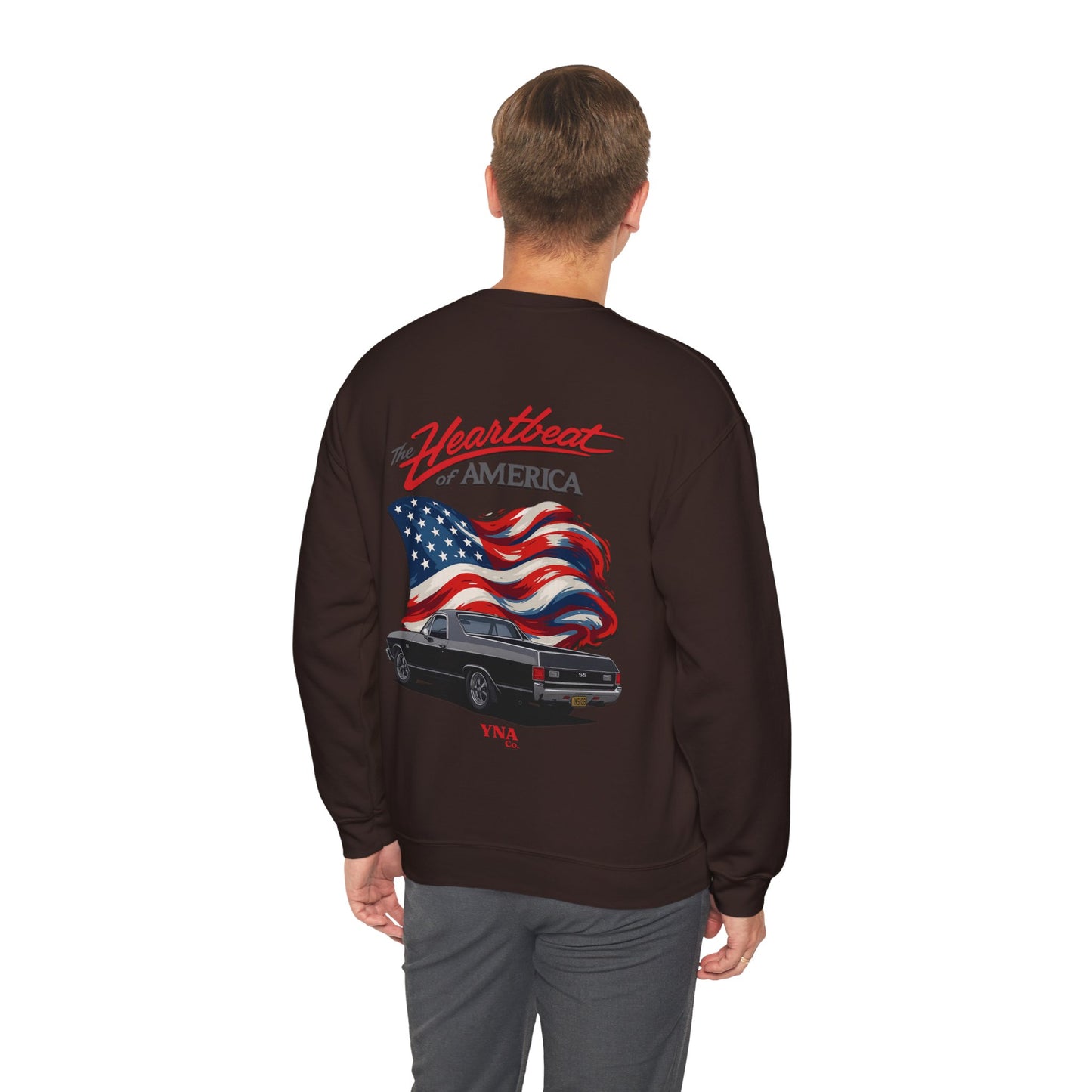 The Heartbeat of America II Crewneck Sweatshirt