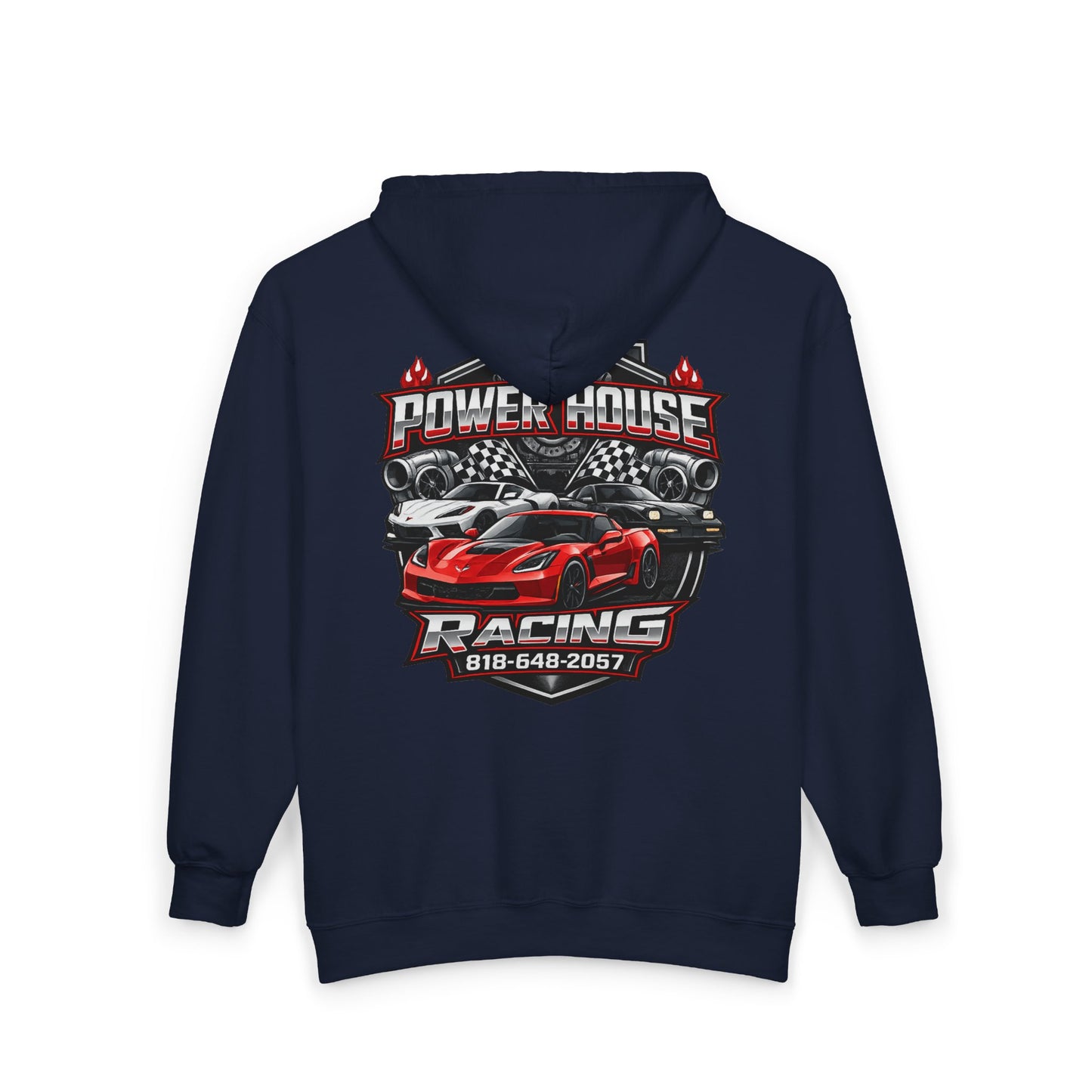 Power House Racing Full Zip Up Hoodie (Variant 2)