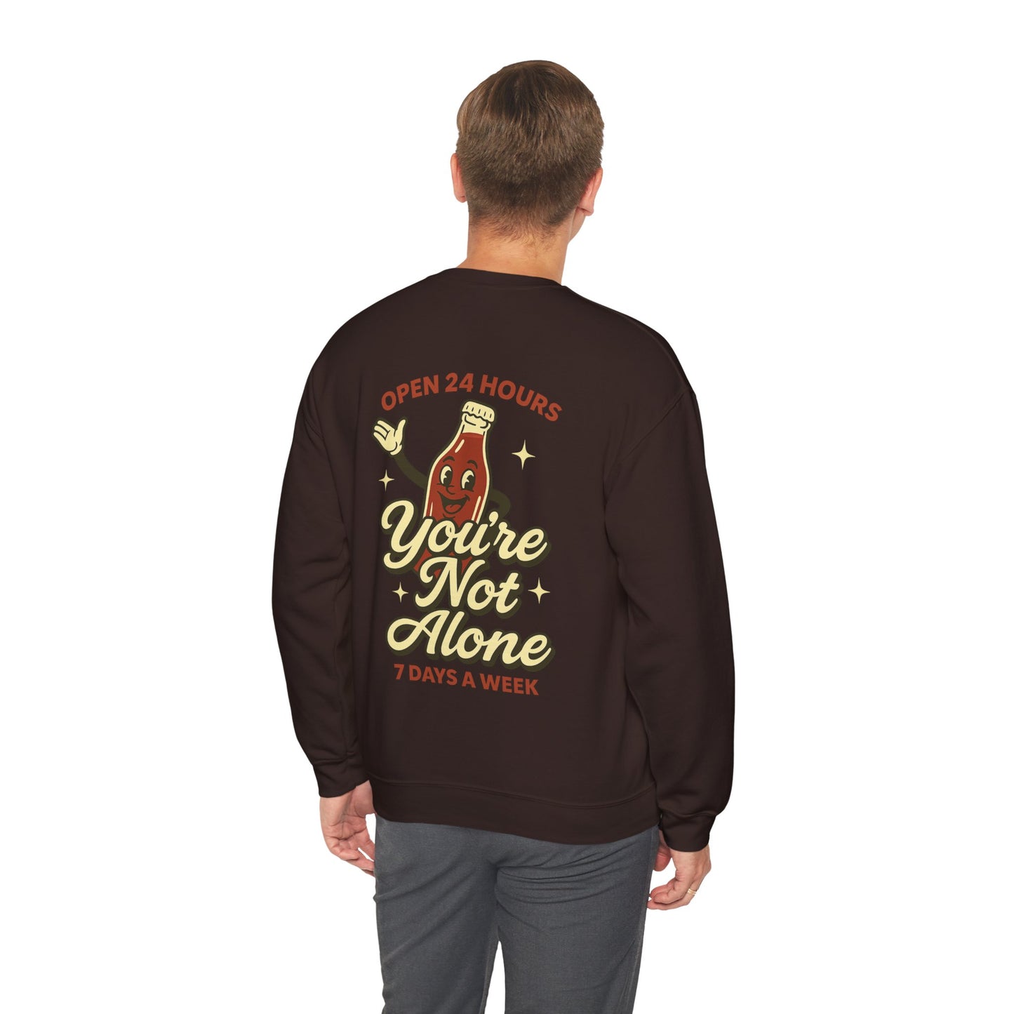 Open 24 Hours Crewneck Sweatshirt - Soda Pop Edition