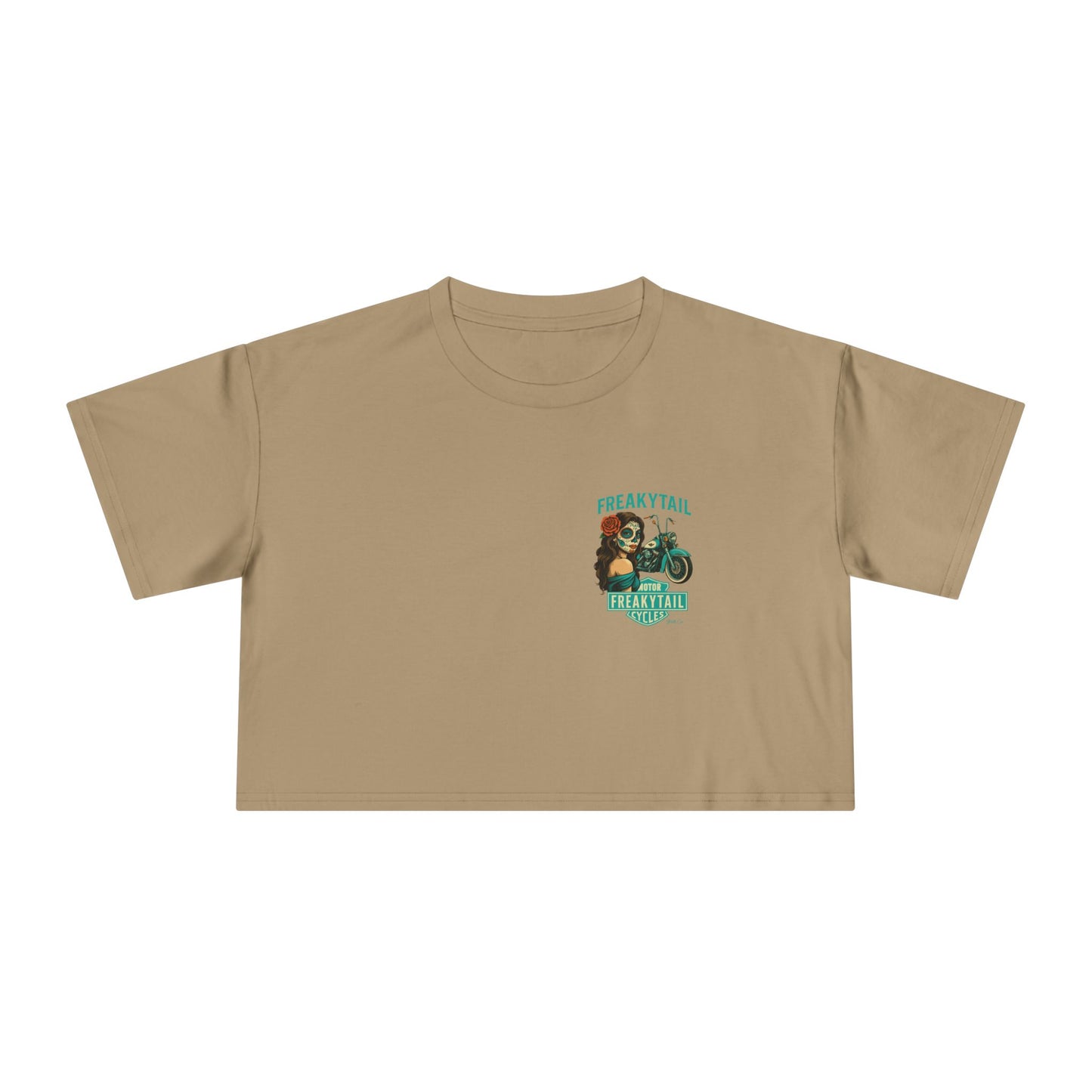 FREAKYTAIL Dias De Los Muertos Women's Crop Tee
