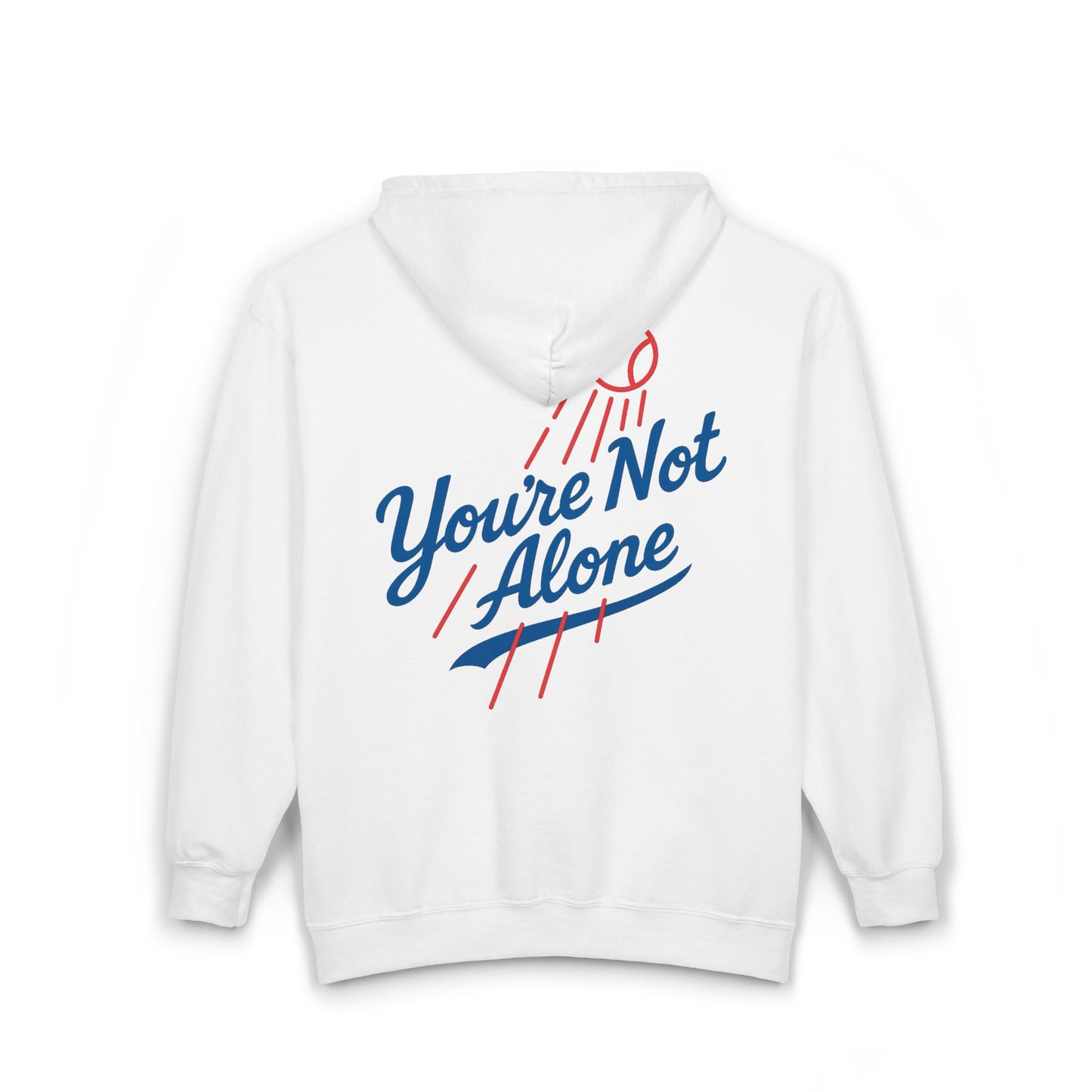 Baseball II Full Zip Up Hooded Sweatshirt