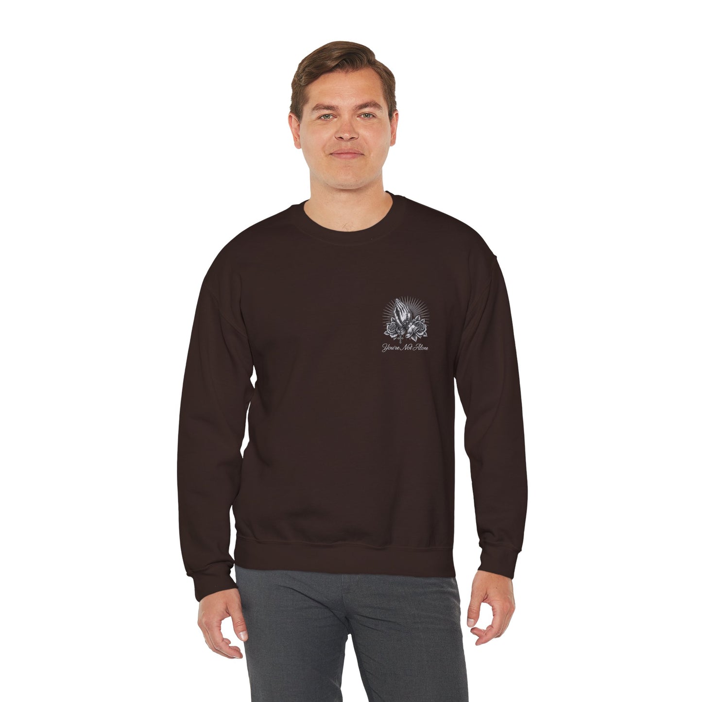Praying Hands Crewneck Sweatshirt