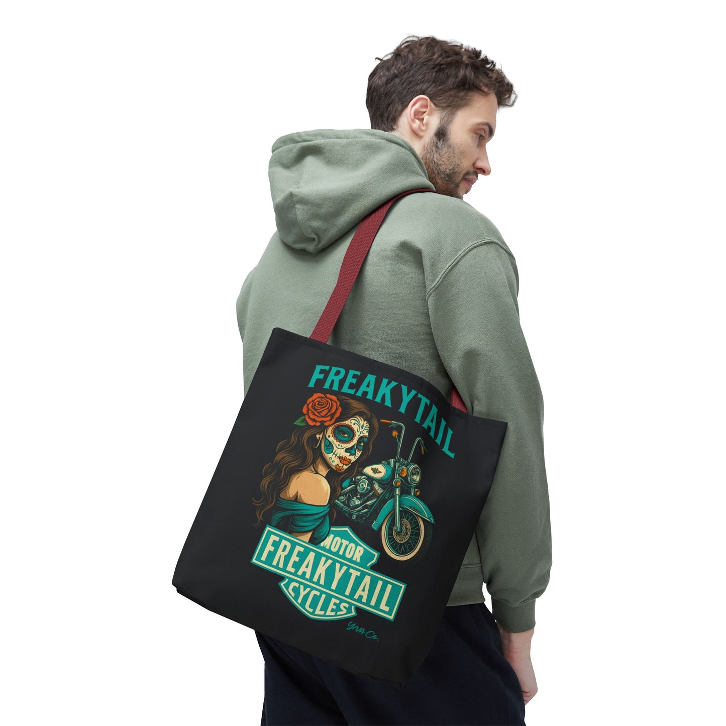 You're Not Alone Tote Bag – YNA x FREAKYTAIL Dias De Los Muertos Edition