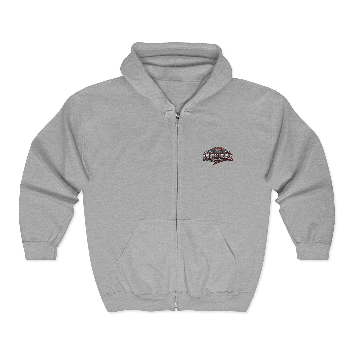 Power House Racing Full Zip Up Hoodie (Variant 3)