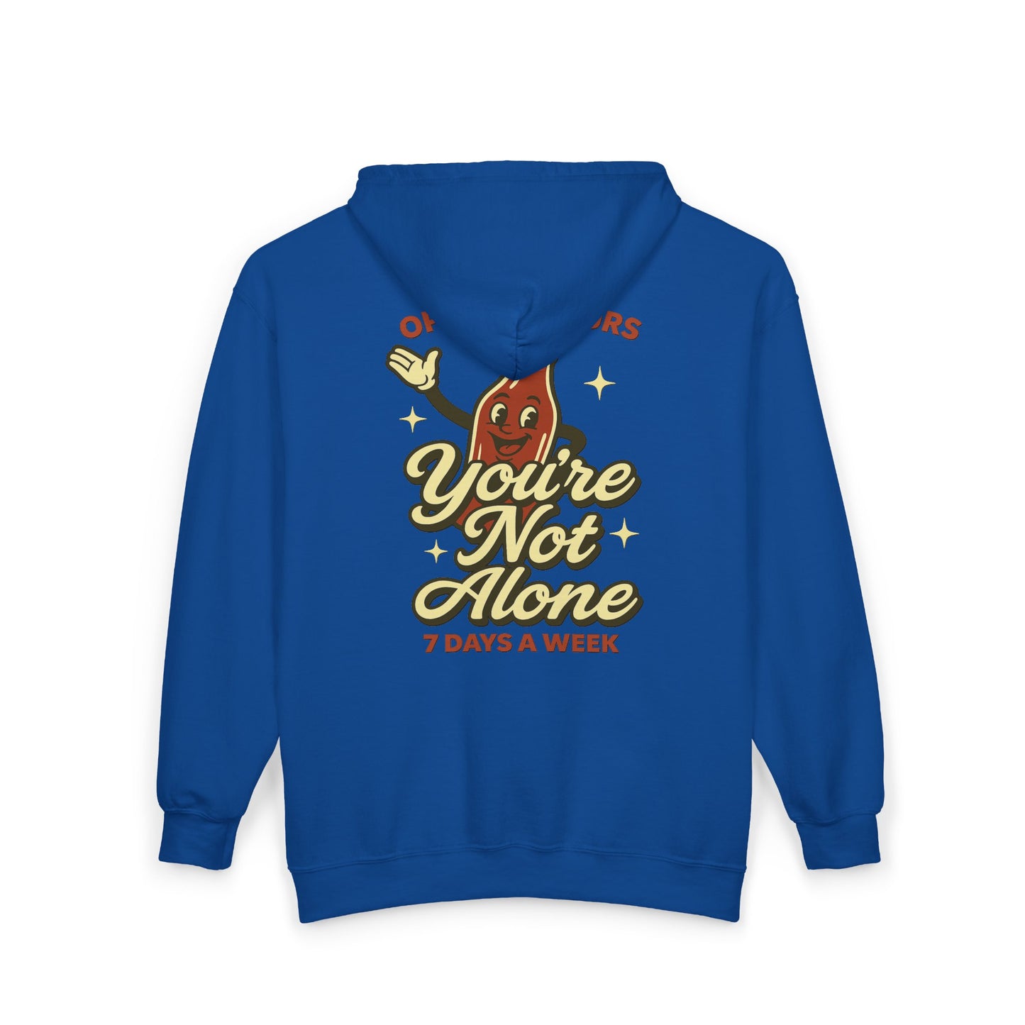 Open 24 Hours Full Zip Up Hoodie Soda Pop Edition