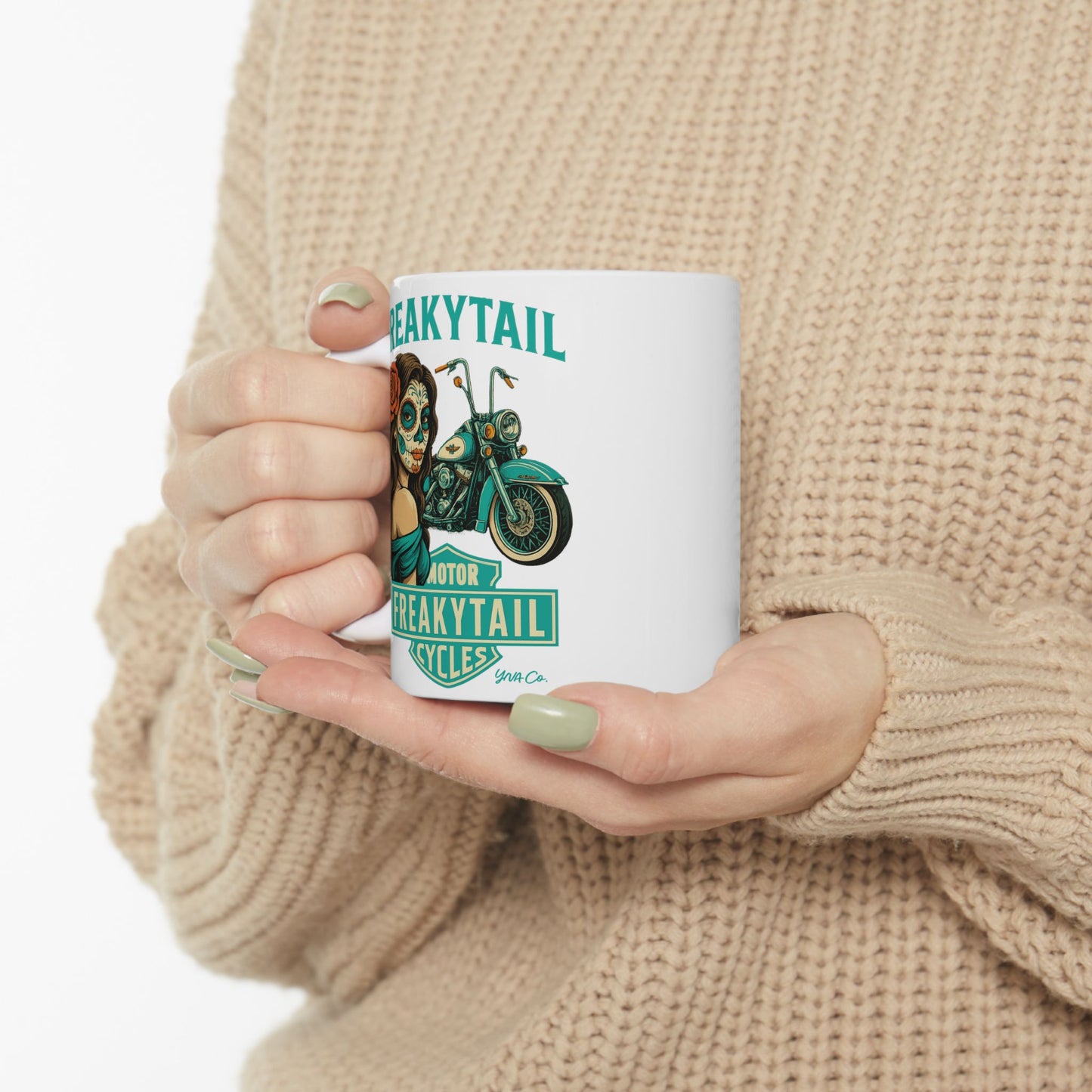 FREAKYTAIL Dias De Los Muertos Mug | For Coffee Lovers