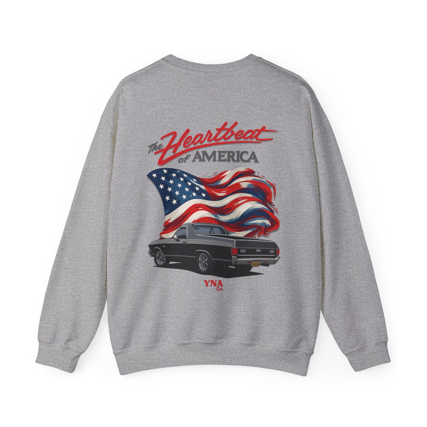 The Heartbeat of America II Crewneck Sweatshirt