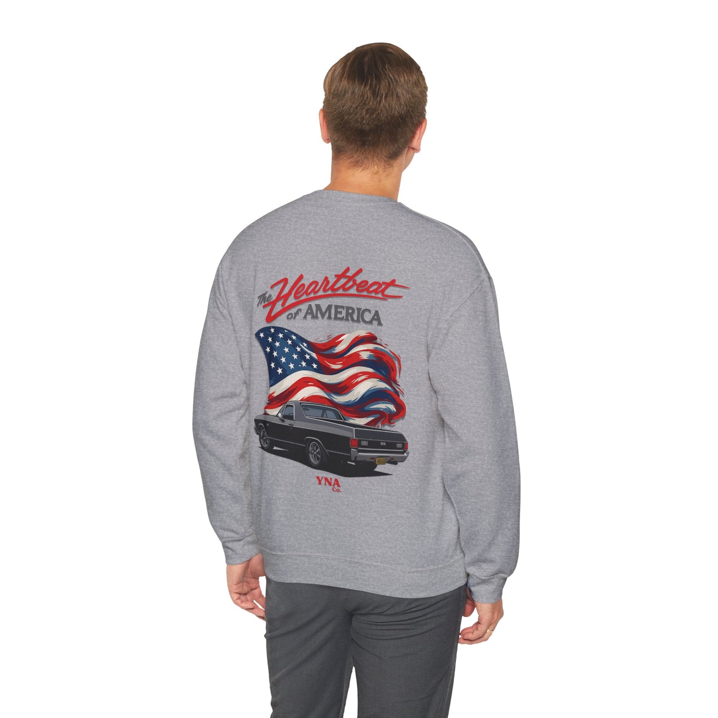 The Heartbeat of America II Crewneck Sweatshirt