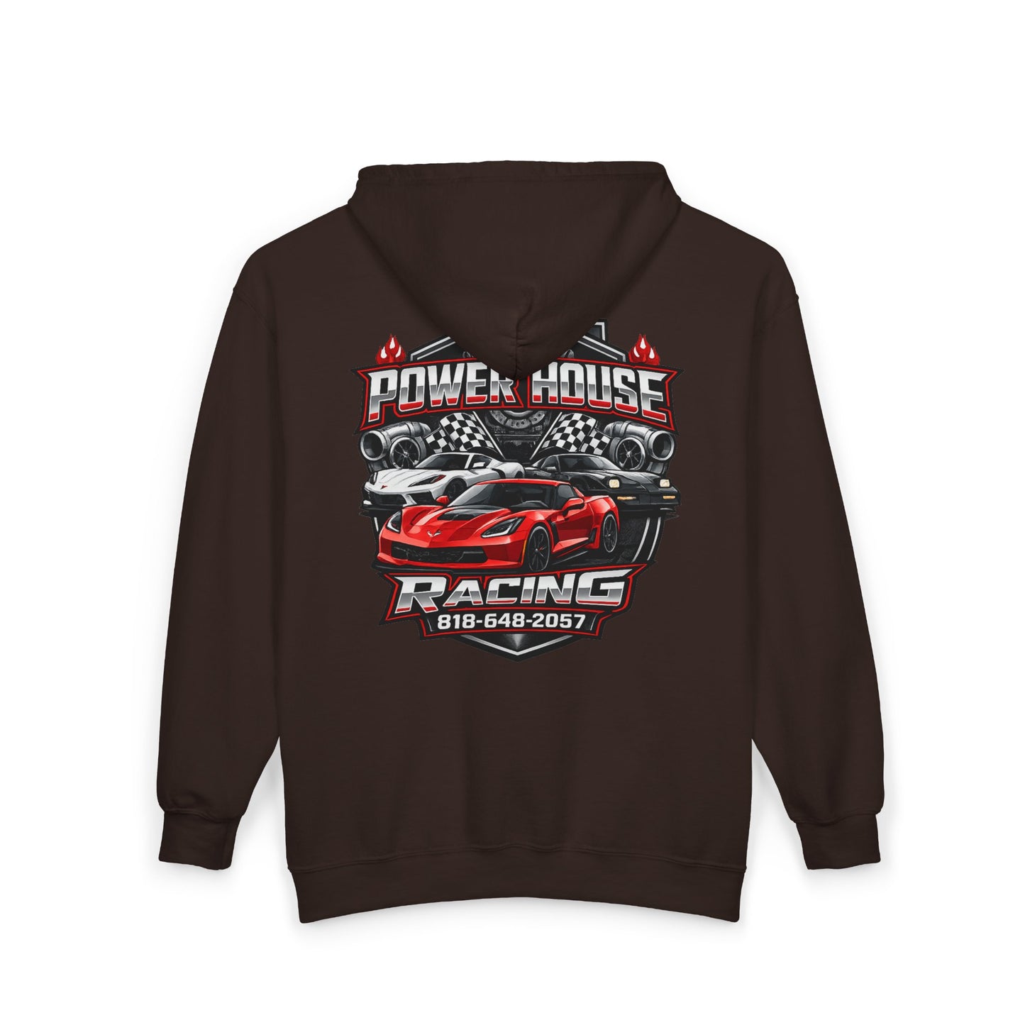 Power House Racing Full Zip Up Hoodie (Variant 2)