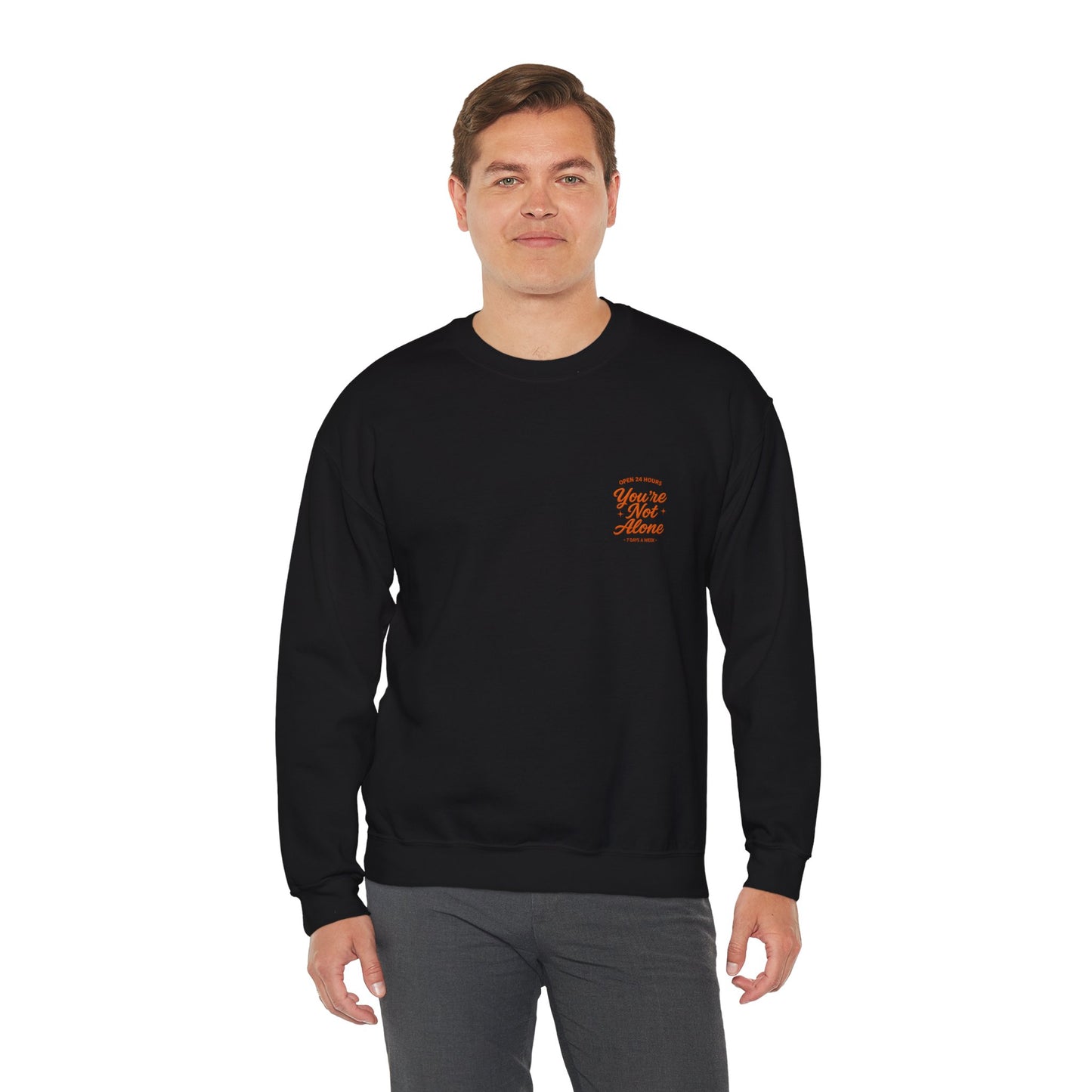 Open 24 Hours Crewneck Sweatshirt (Variant 3)