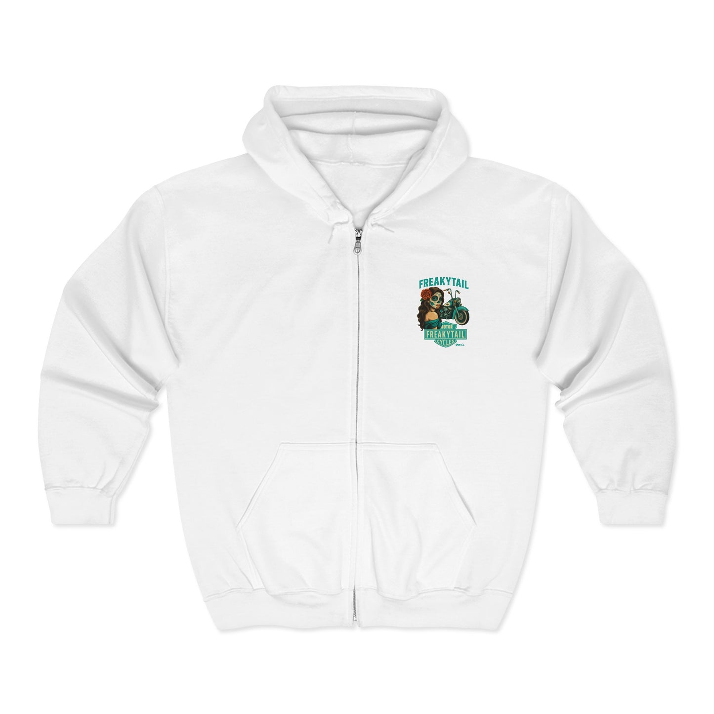YNA x FREAKYTAIL Dias De Los Muertos  Full Zip Up Hoodie