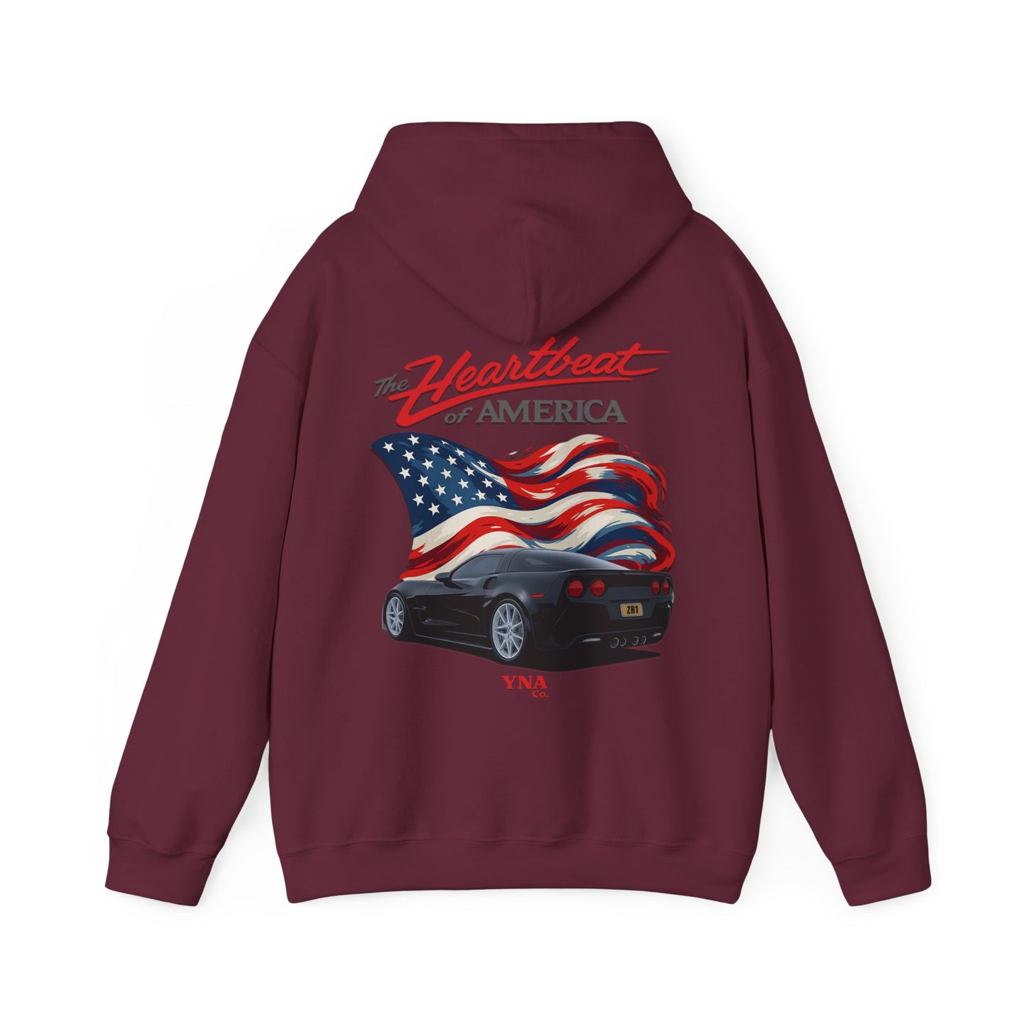 The Heartbeat of America Hoodie III