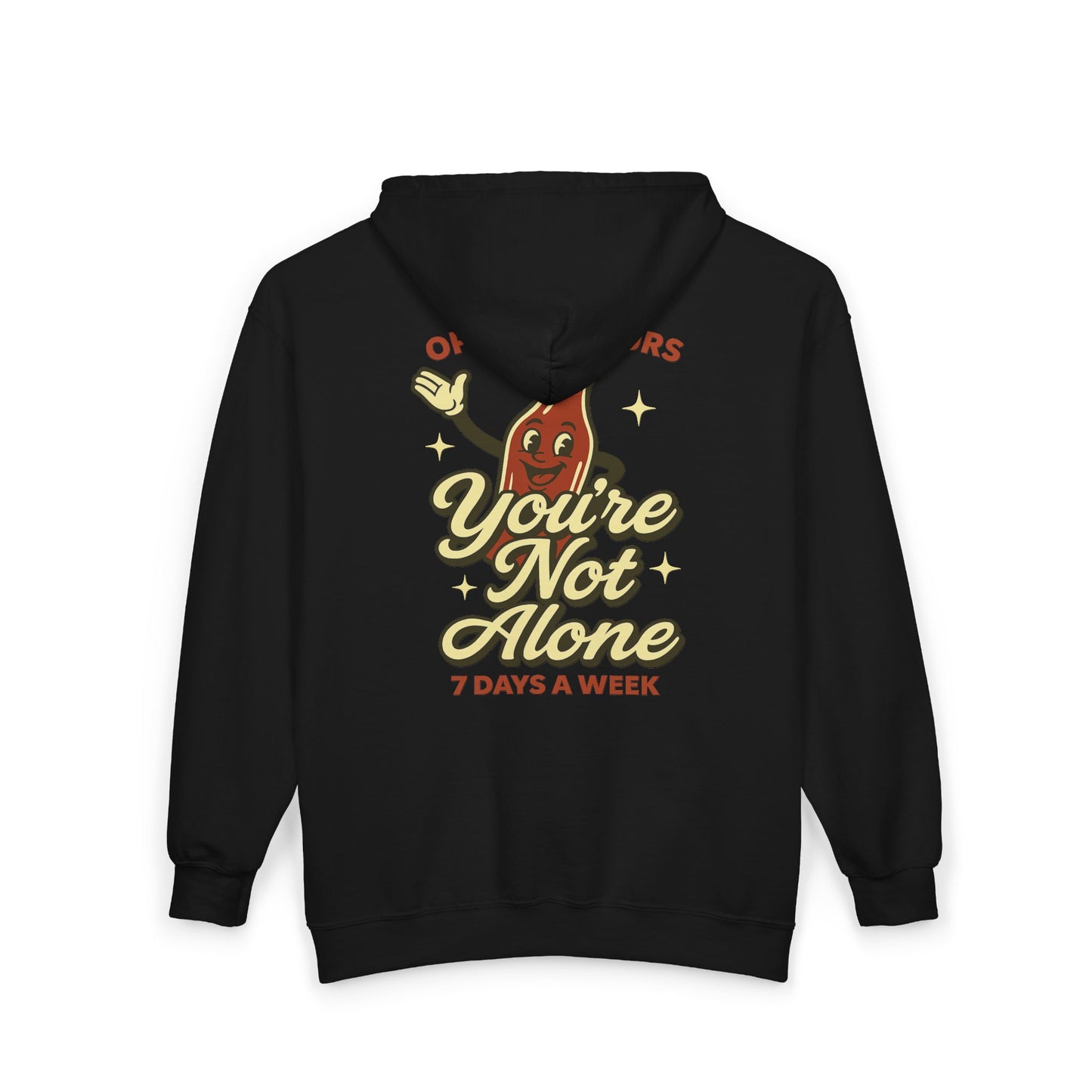 Open 24 Hours Full Zip Up Hoodie Soda Pop Edition