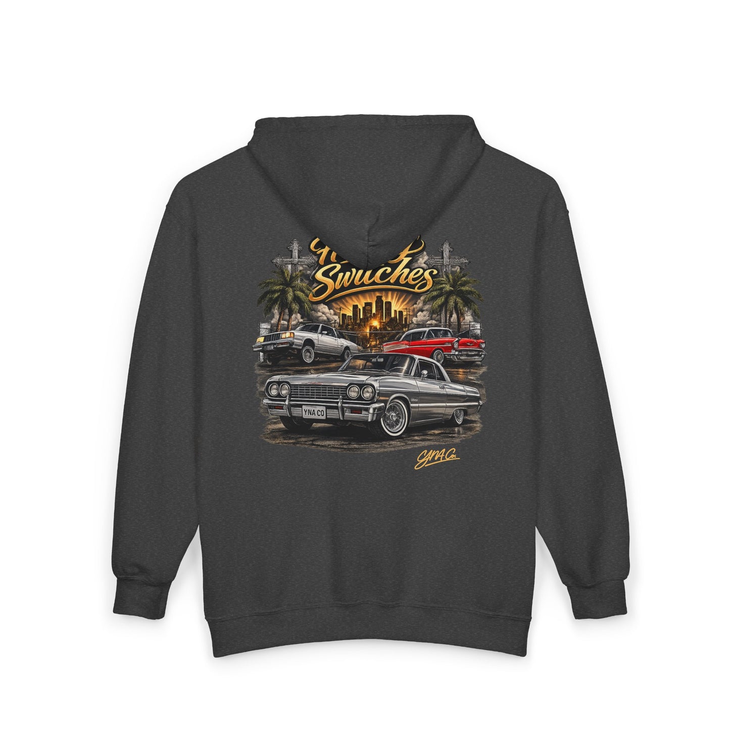 Hitting Switches Full Zip Up Hoodie