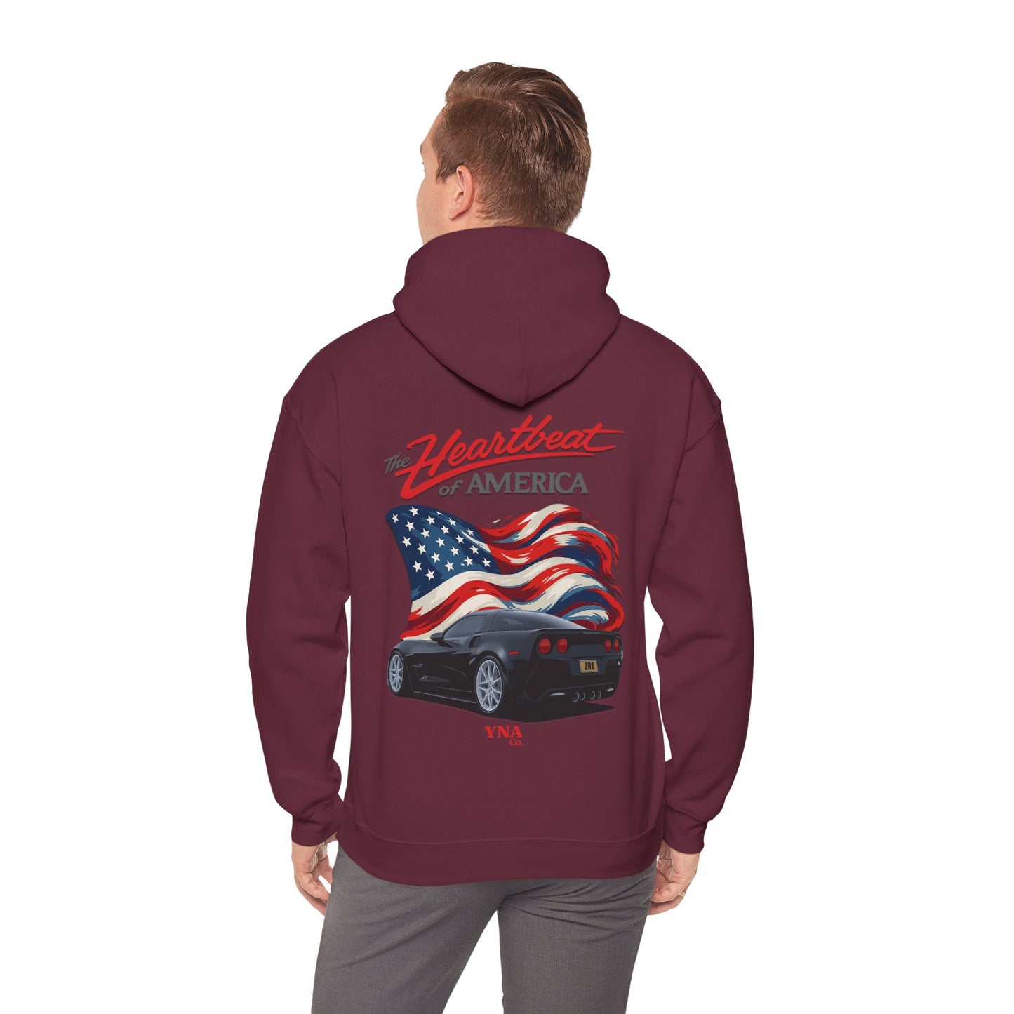 The Heartbeat of America Hoodie III