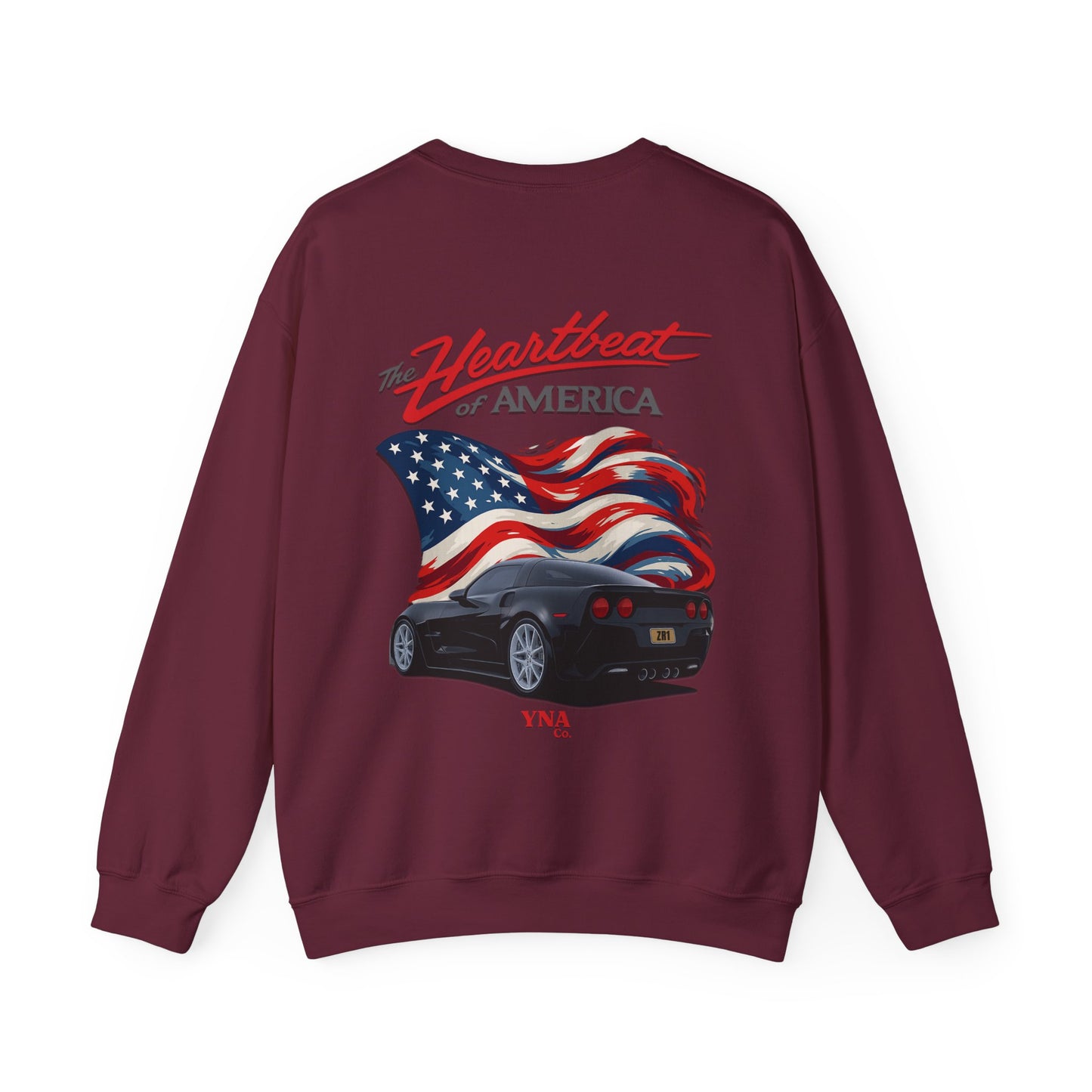 The Heartbeat of America III Crewneck Sweatshirt