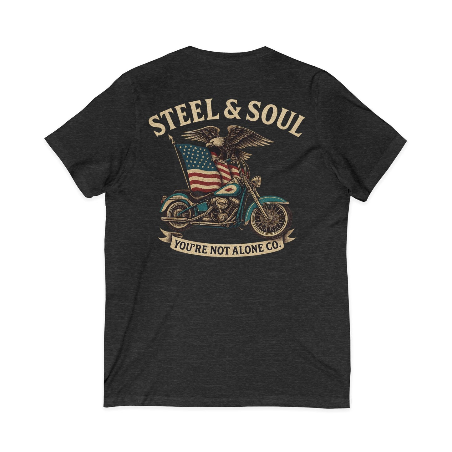 Steel & Soul Women's V-Neck Tee